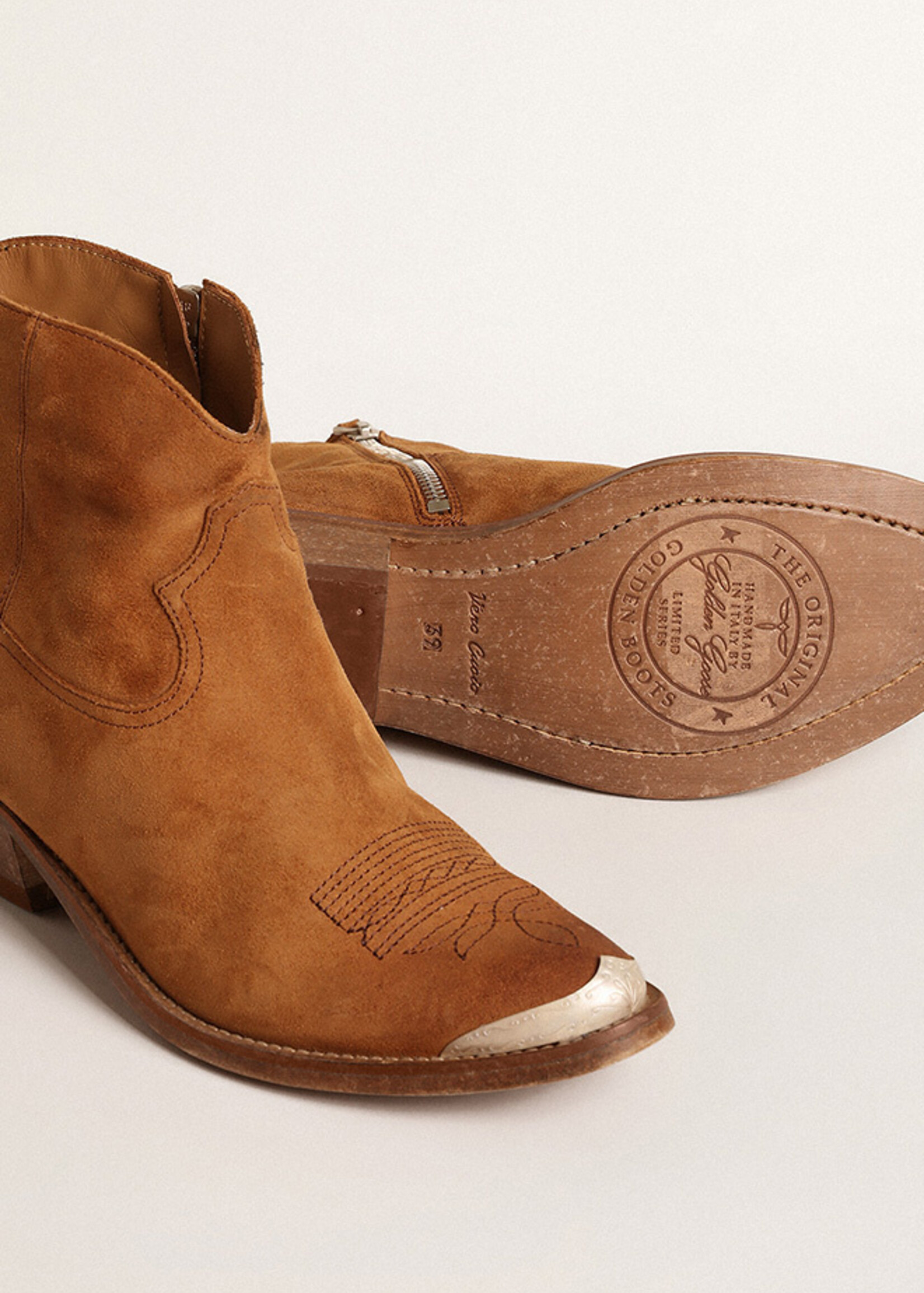 Golden Goose Young Suede Upper Ankle Boot