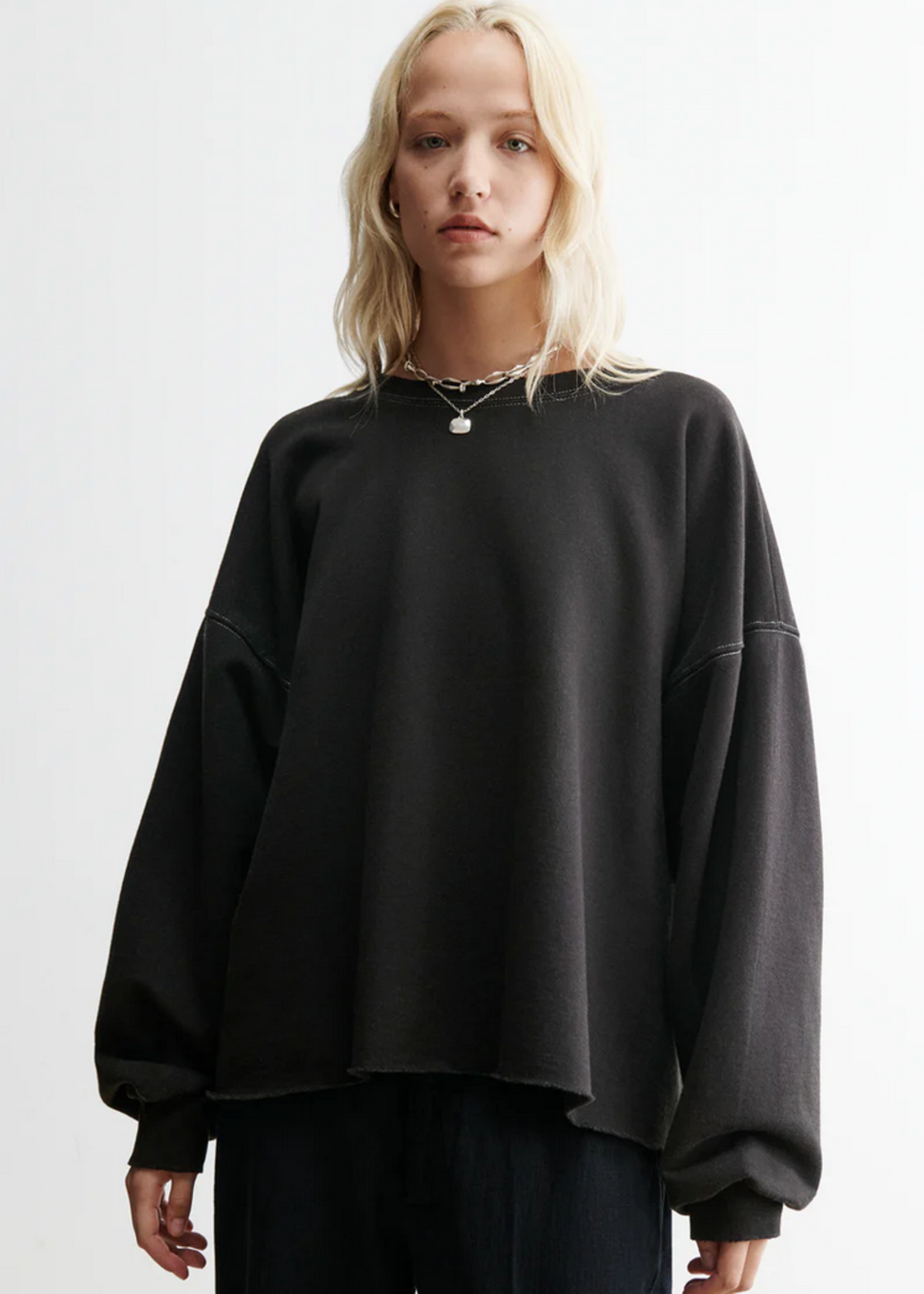 Rachel Comey Fonder Sweatshirt- Charcoal