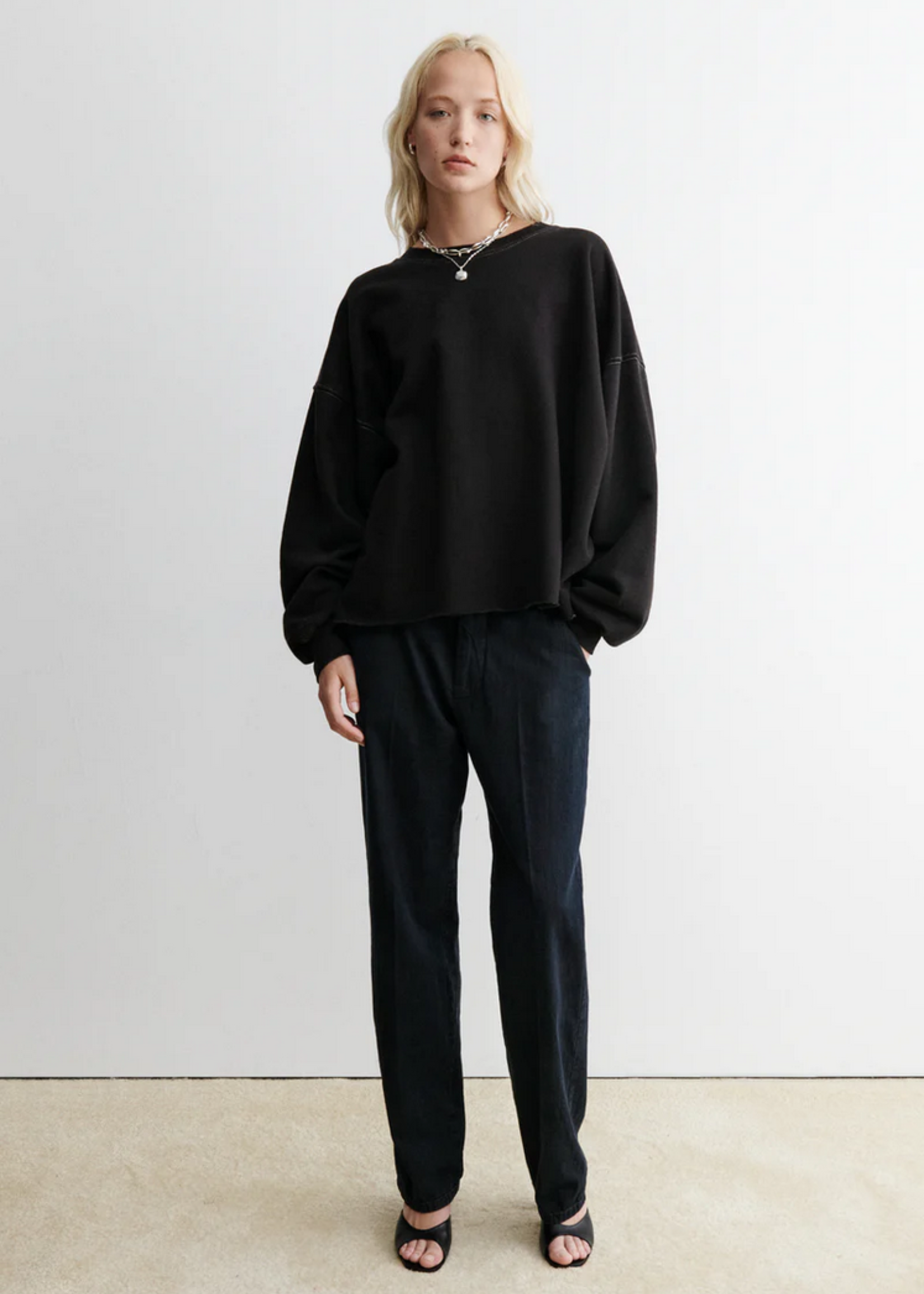 Rachel Comey Fonder Sweatshirt- Charcoal