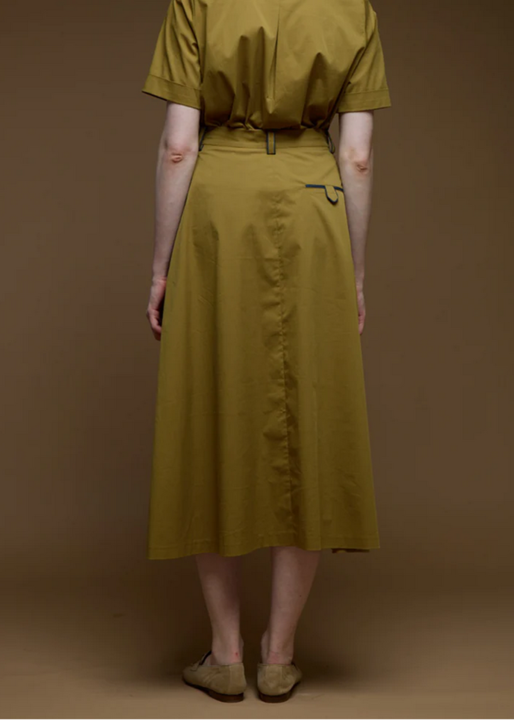 Love Binetti Edith Skirt- Olive