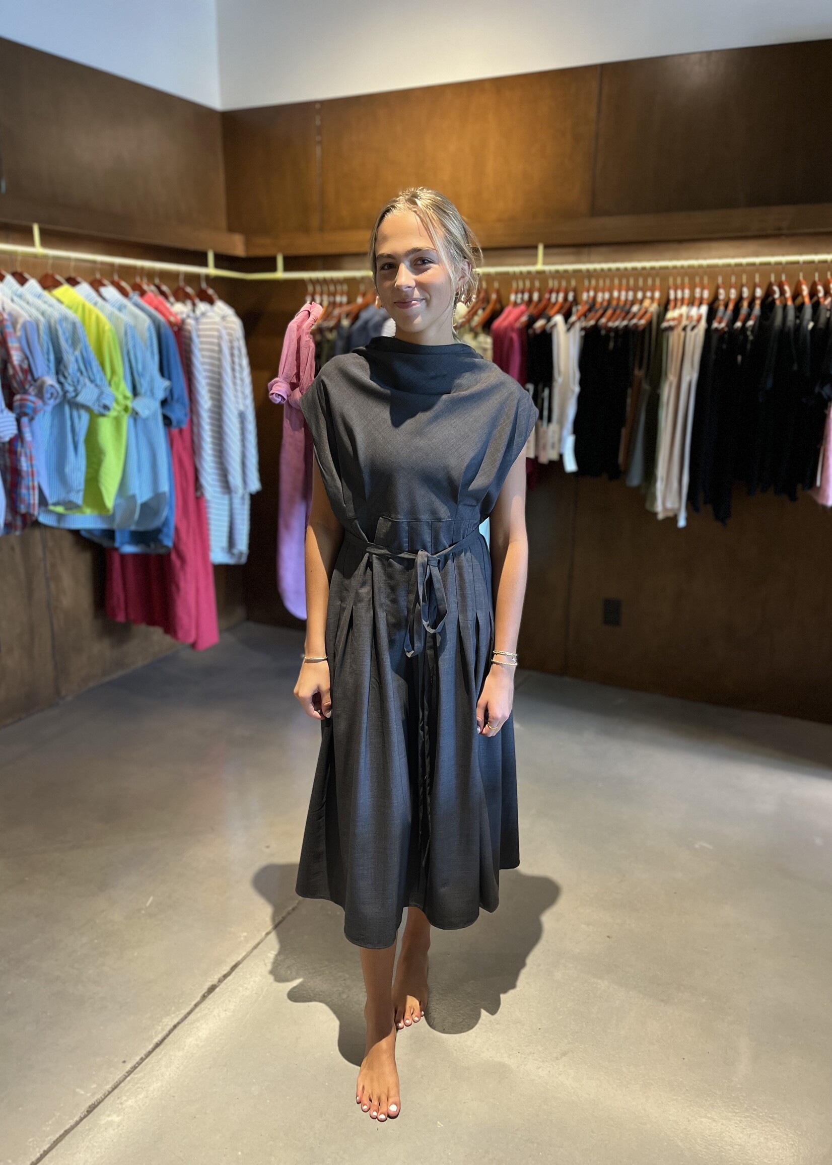 Psophia Dress Anthacite