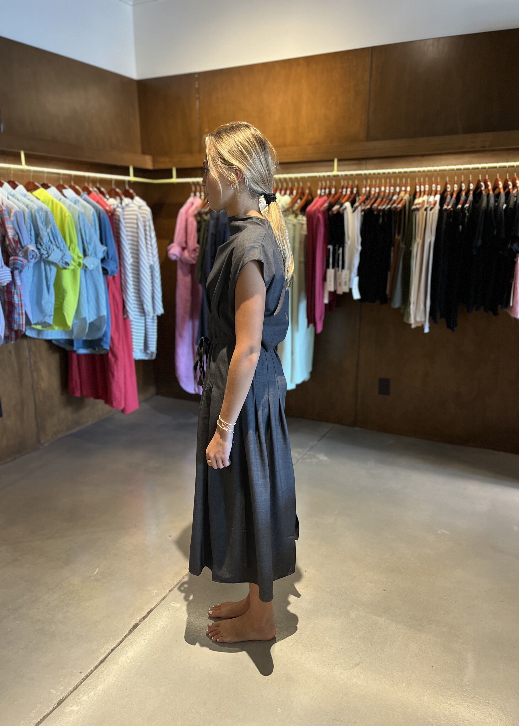 Psophia Dress Anthacite