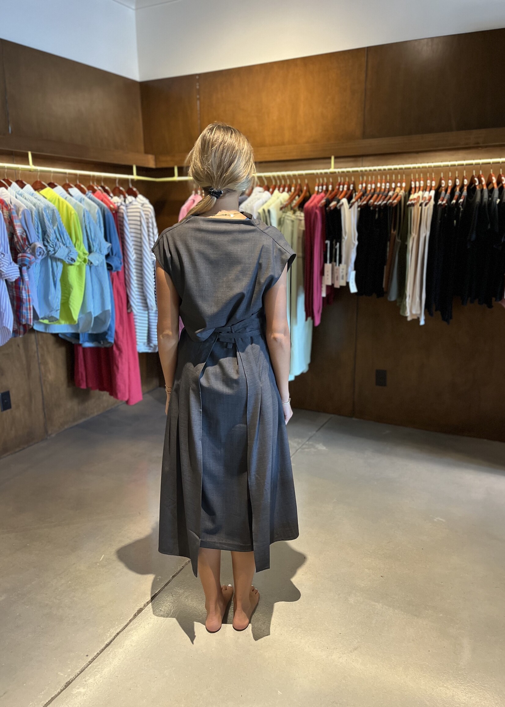 Psophia Dress Anthacite