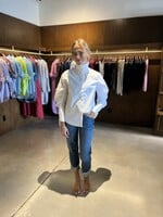 Psophia Draped Dolman Sleeve Blouse