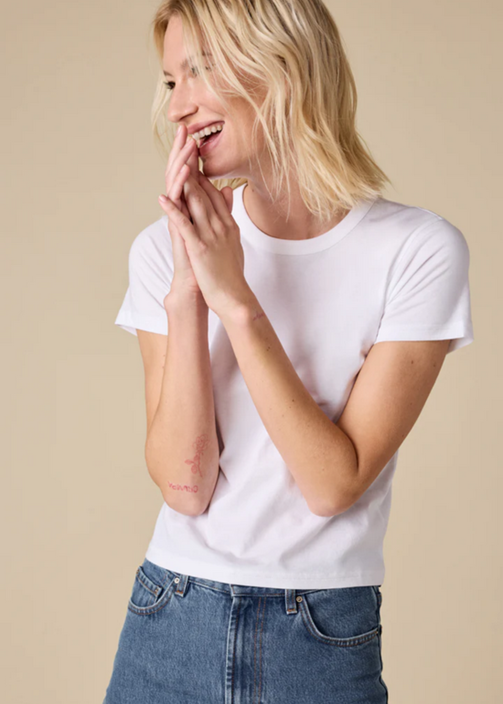 soldout.nyc The Shrunken Perfect Tee- White