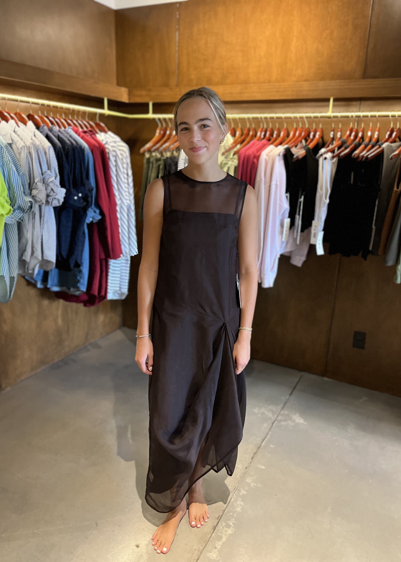 Staud Viola Dress- Earth