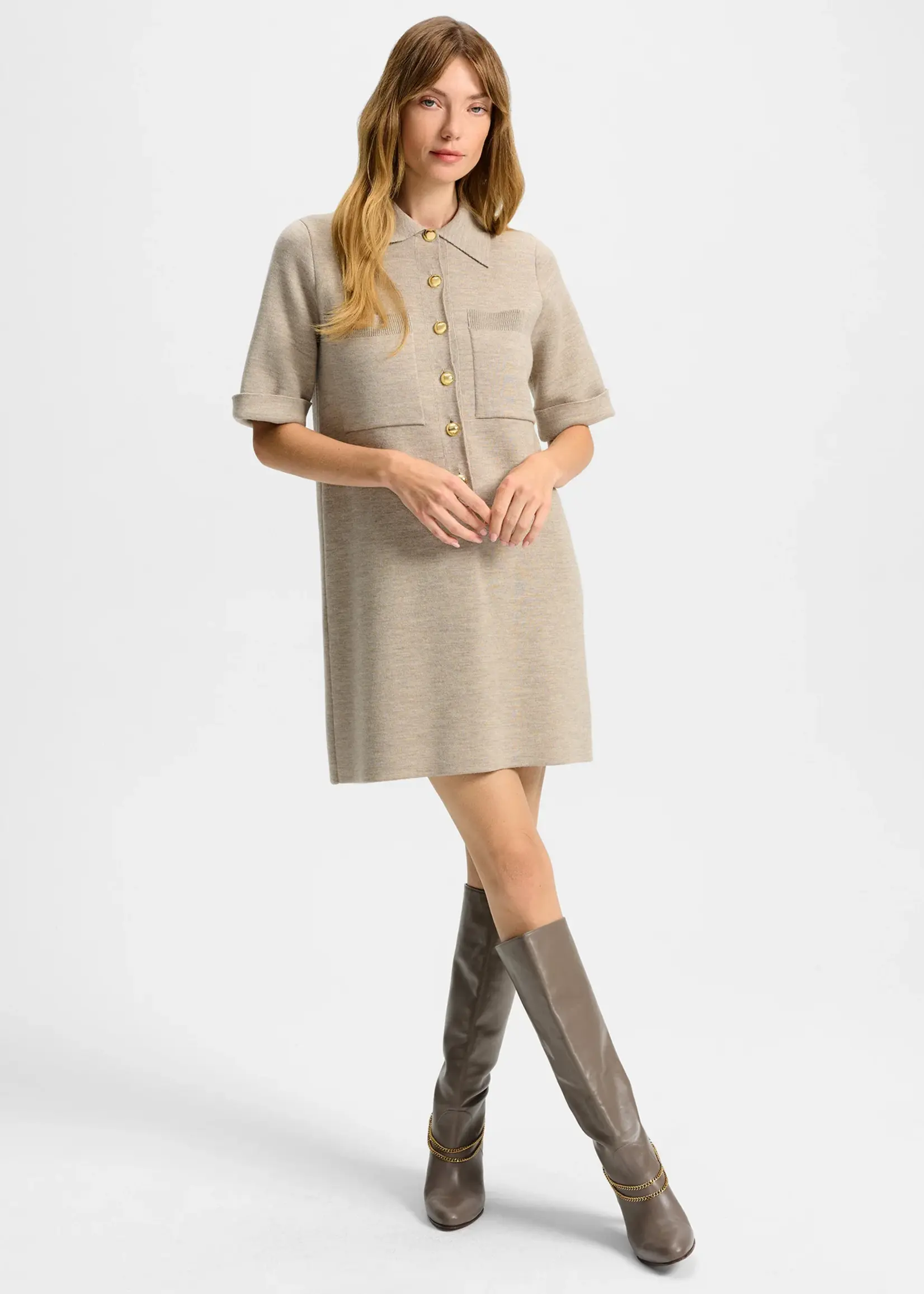 Veronica Beard Madden Knit Dress