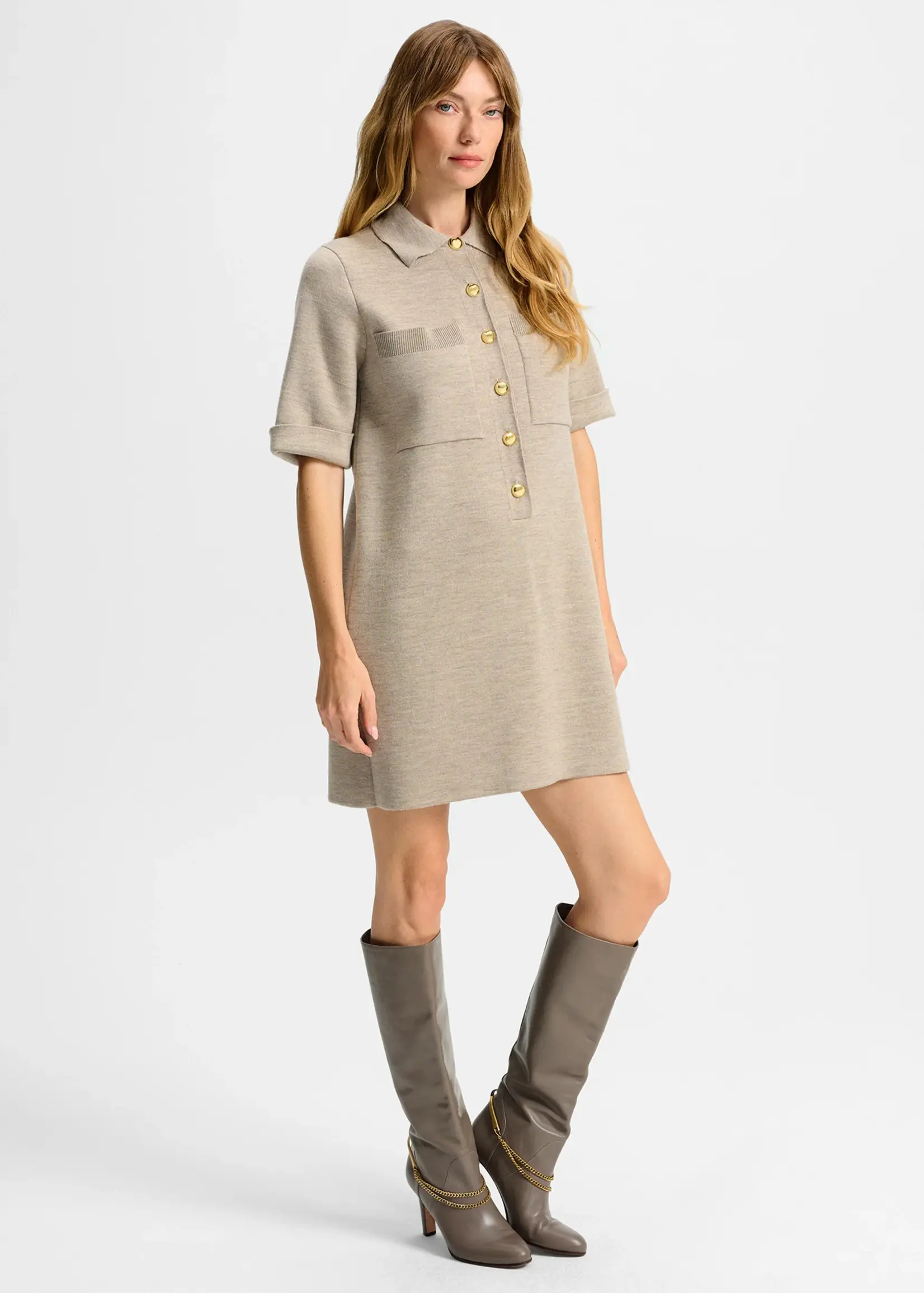Veronica Beard Madden Knit Dress