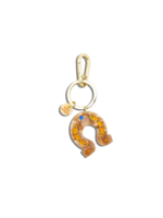 Solar Eclipse Lucky Horseshoe Bag Charm & Keychain