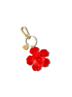 Solar Eclipse Origami Gardenia Flower Bag Charm + Keychain