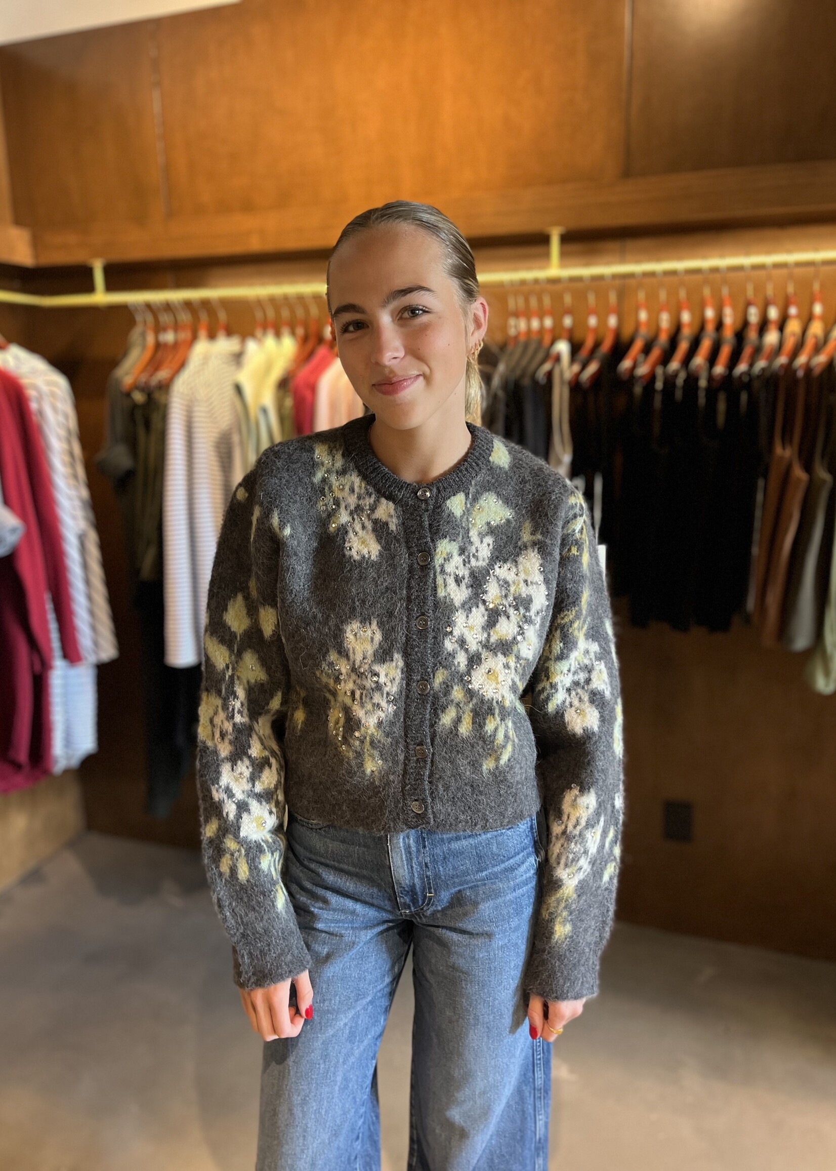 Atelier Edition Flower Cardigan