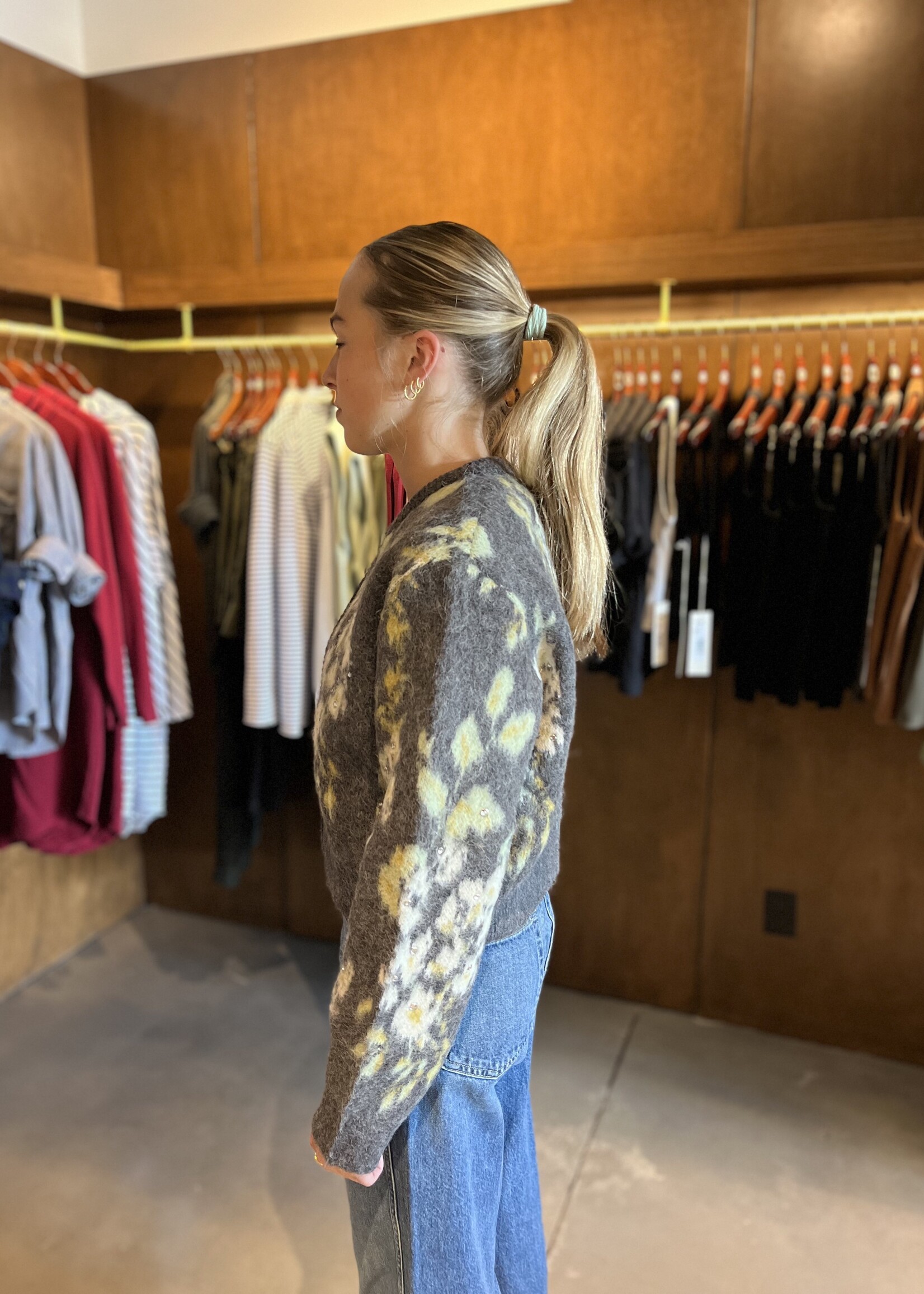 Atelier Edition Flower Cardigan