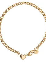 Jane Win Jewelry A Little Bit of LOVE Rolo Chain