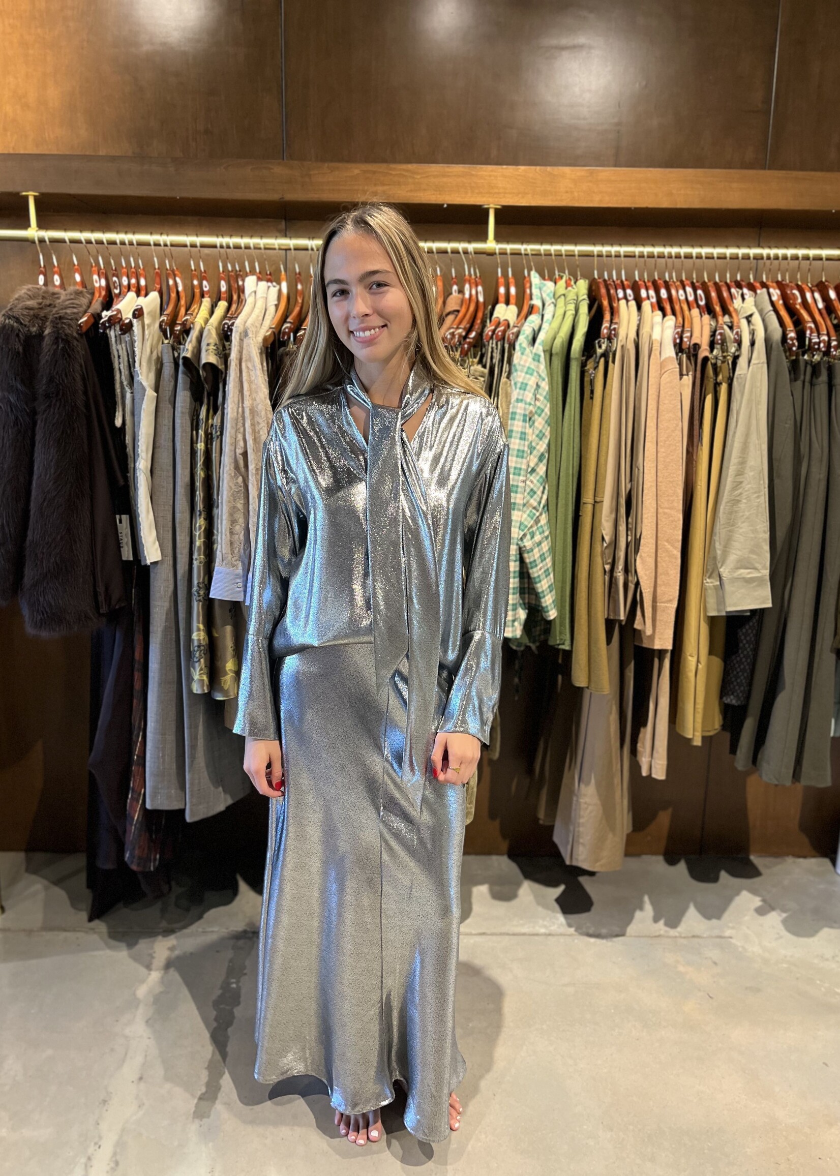 Roseanna Vito Chemise- Silver