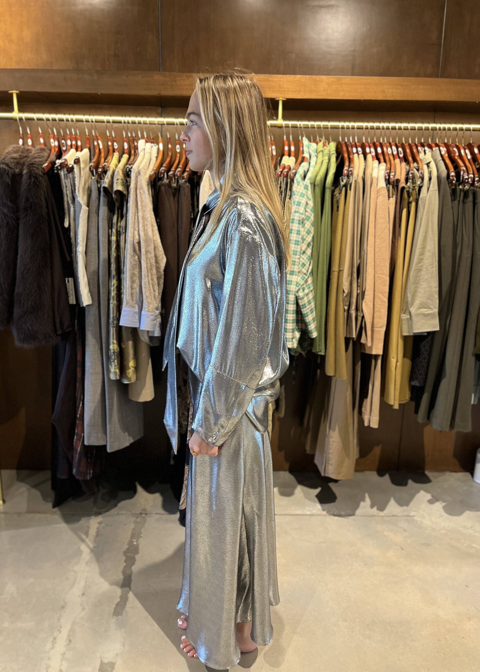 Roseanna Vito Chemise- Silver