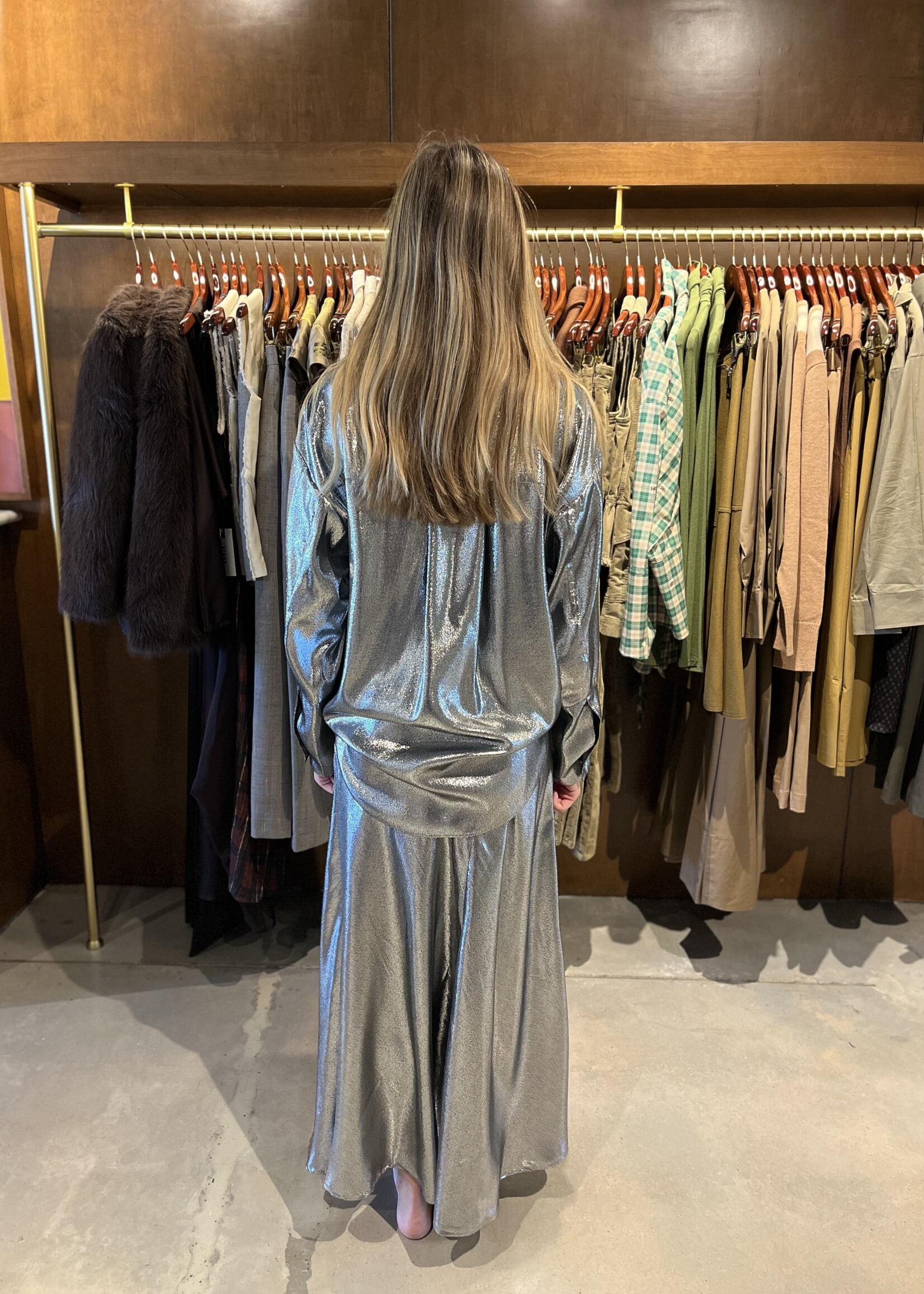 Roseanna Vito Chemise- Silver