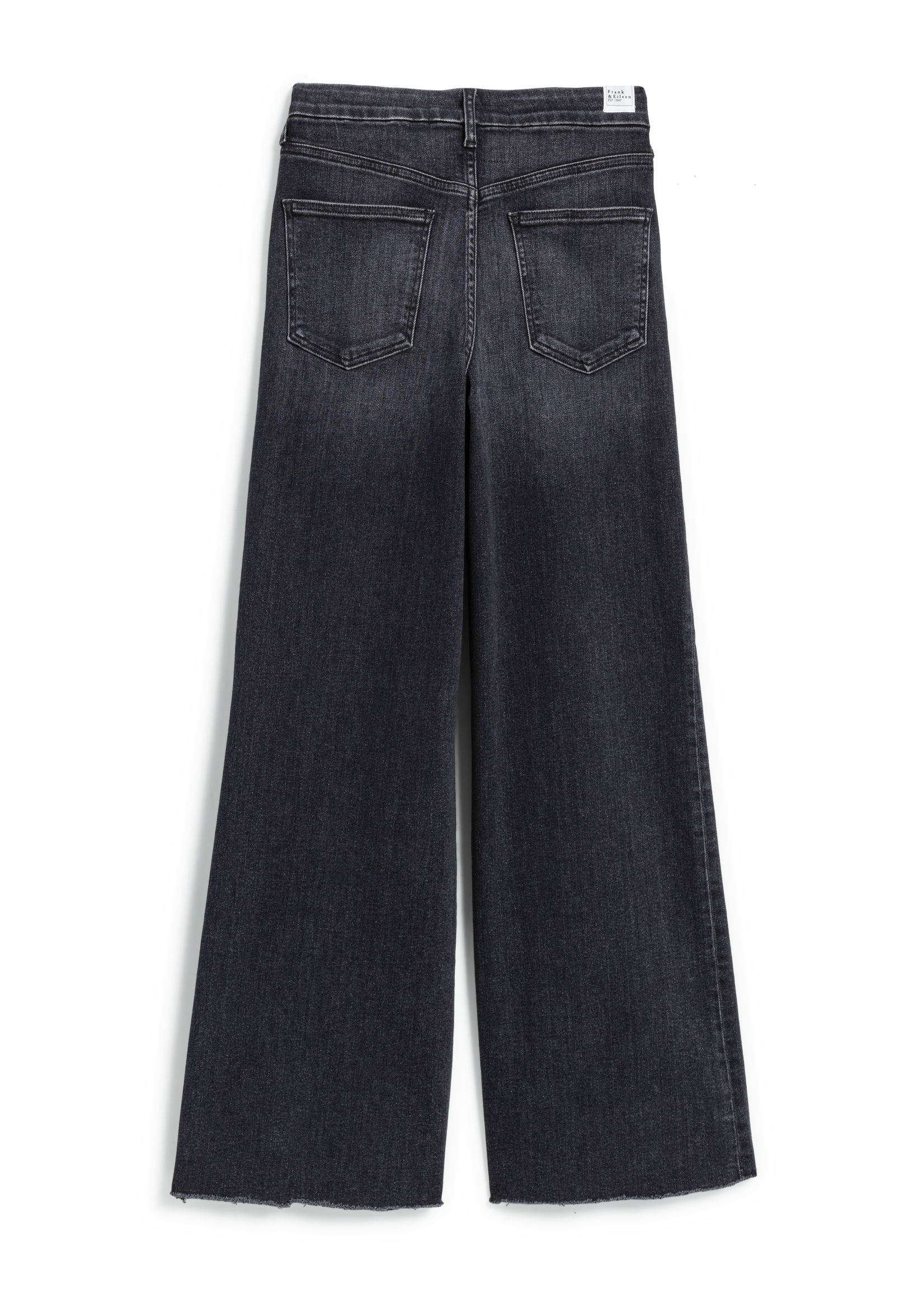 Frank & Eileen East Galway Long Gaucho Jean- Washed Black