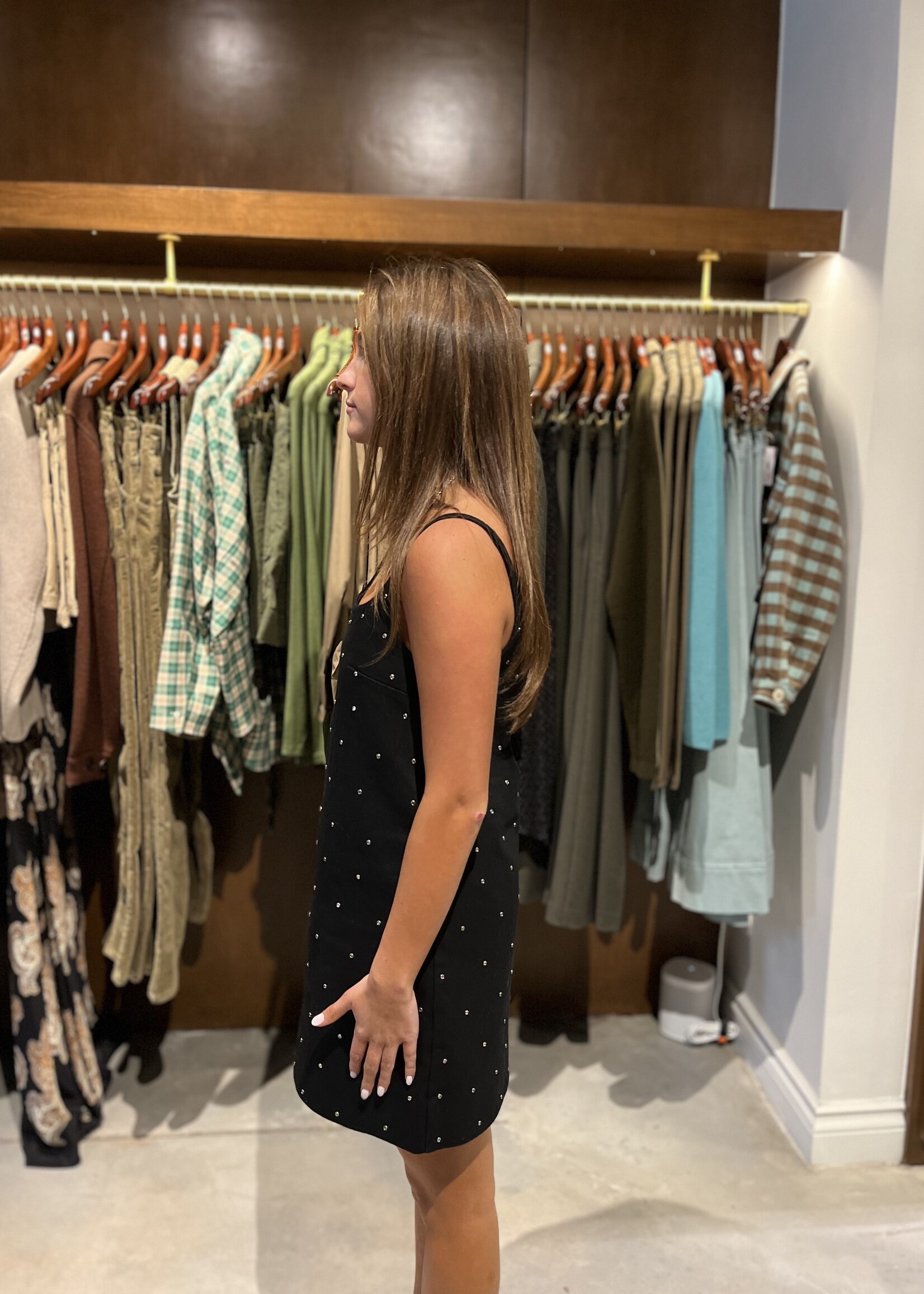 Alemais Simona Denim Mini Dress