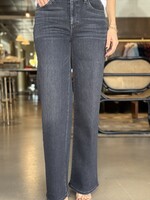 Frank & Eileen East Galway Long Gaucho Jean- Washed Black