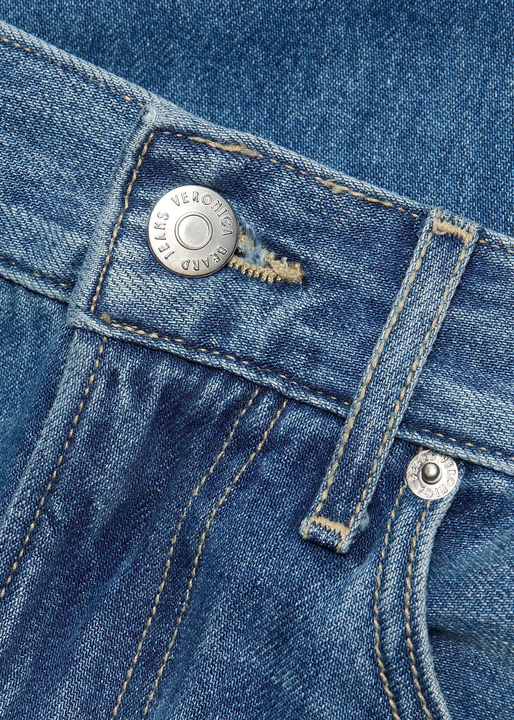 Veronica Beard Taylor High Rise Wide Leg- French Kiss