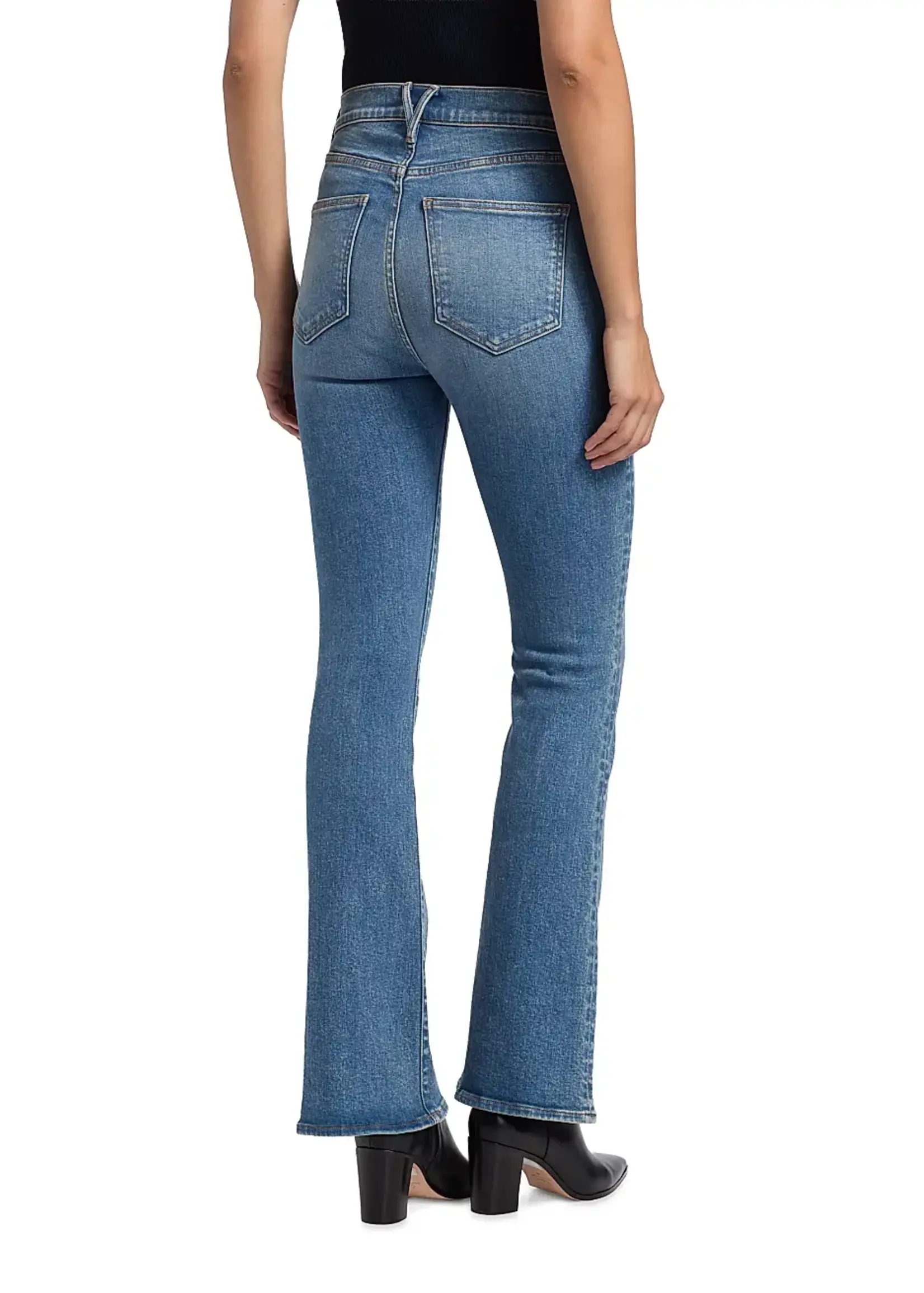 Veronica Beard Beverly Loafer Jeans- Ripple Haze