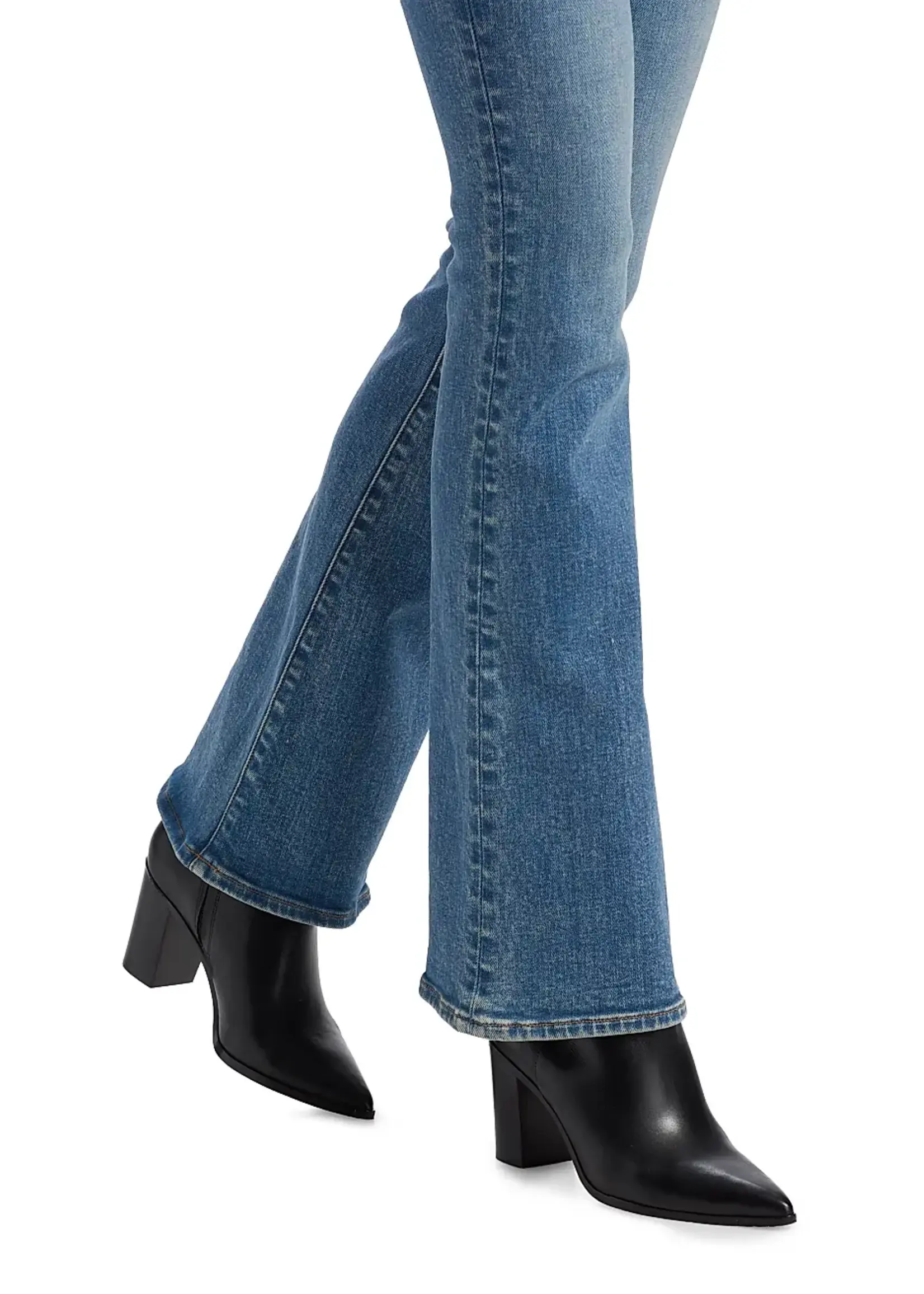 Veronica Beard Beverly Loafer Jeans- Ripple Haze