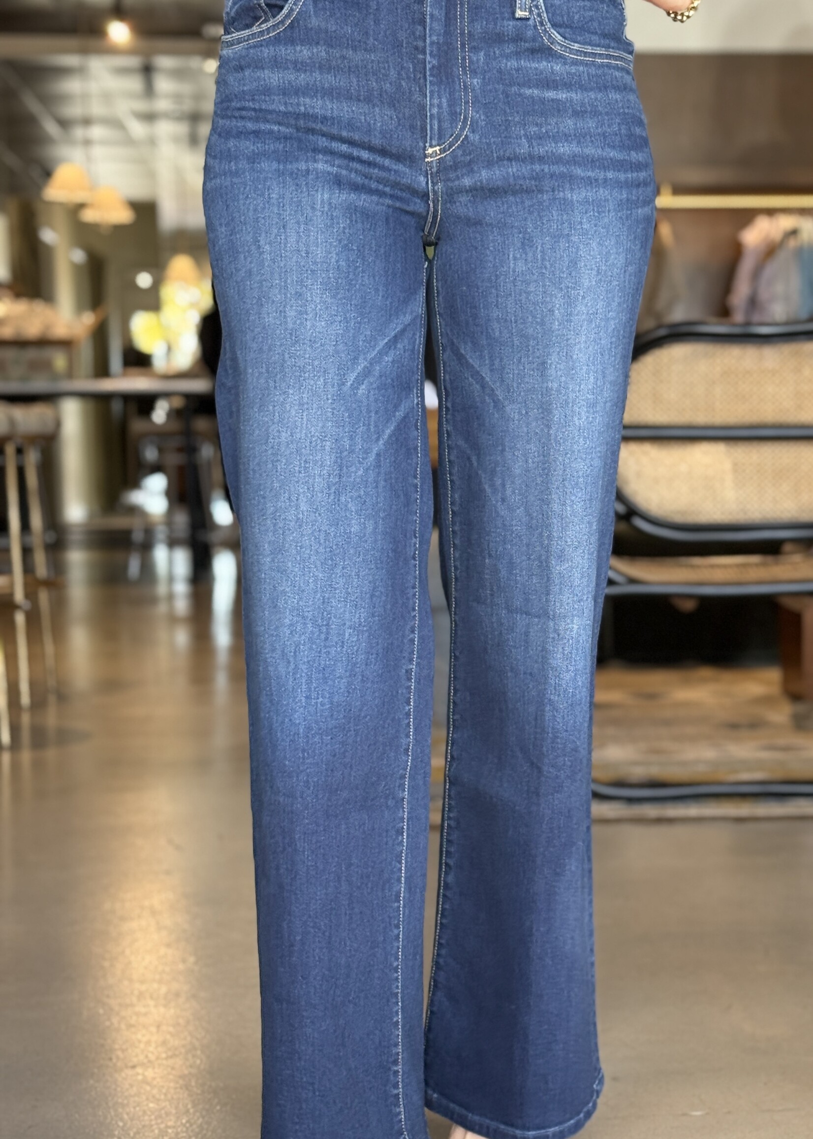 Frank & Eileen East Galway Long Gaucho Jean- 1999 Wash