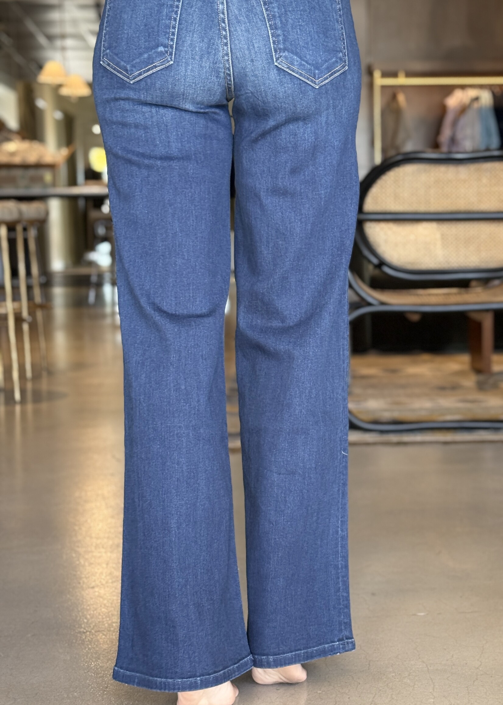 Frank & Eileen East Galway Long Gaucho Jean- 1999 Wash