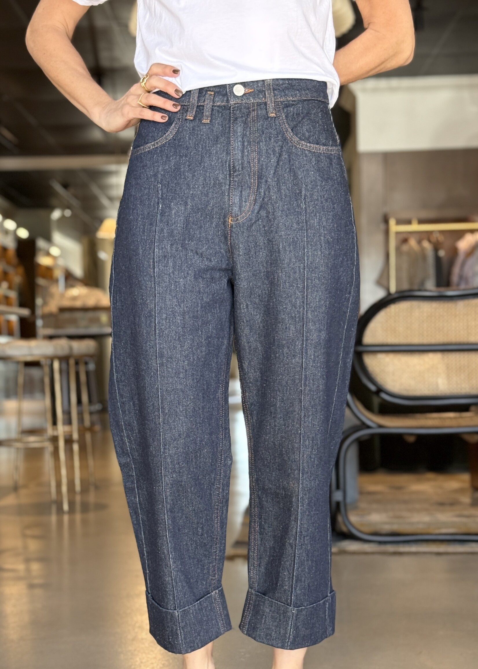 Tela Brooklyn Denim Trousers