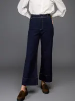Love Binetti Costa Pant- Navy/Gold