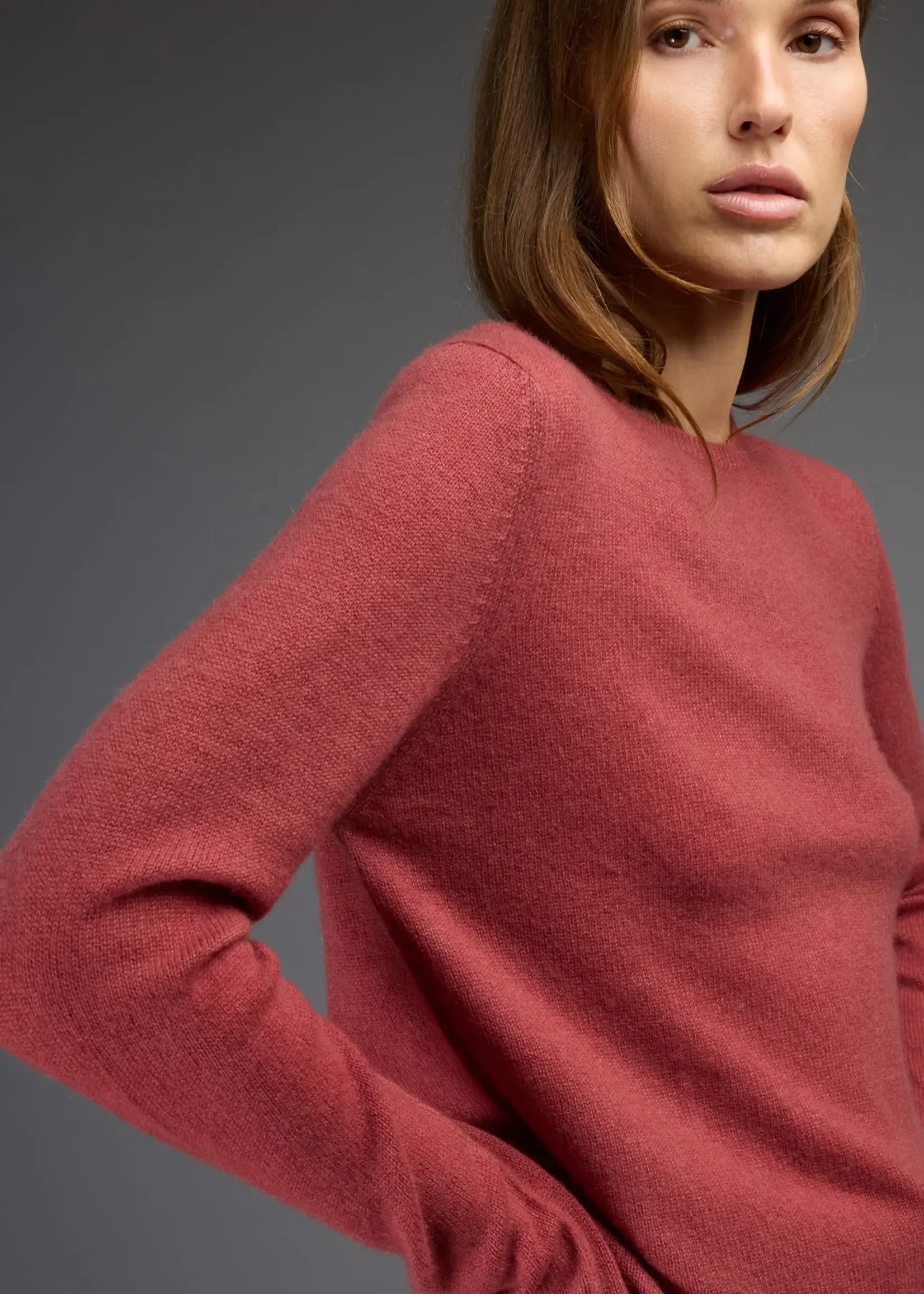 Love Binetti Clair Sweater- Mauve