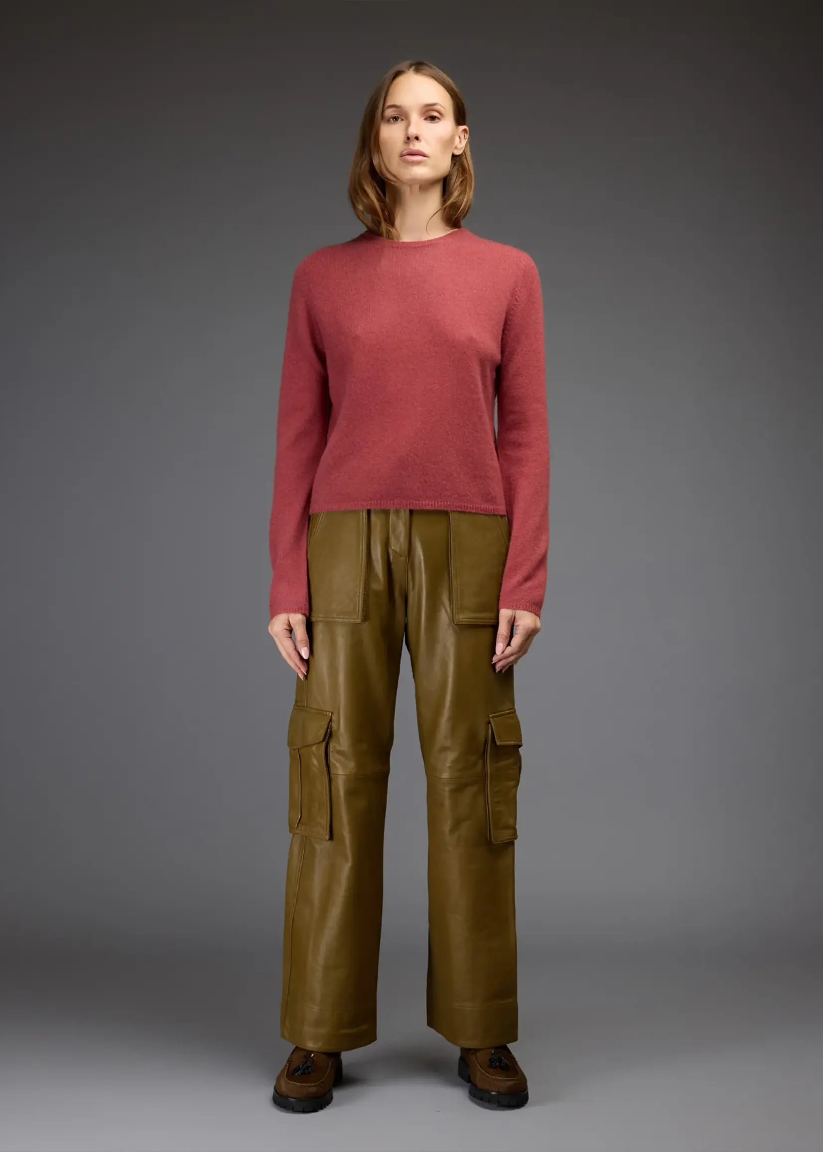 Love Binetti Clair Sweater- Mauve