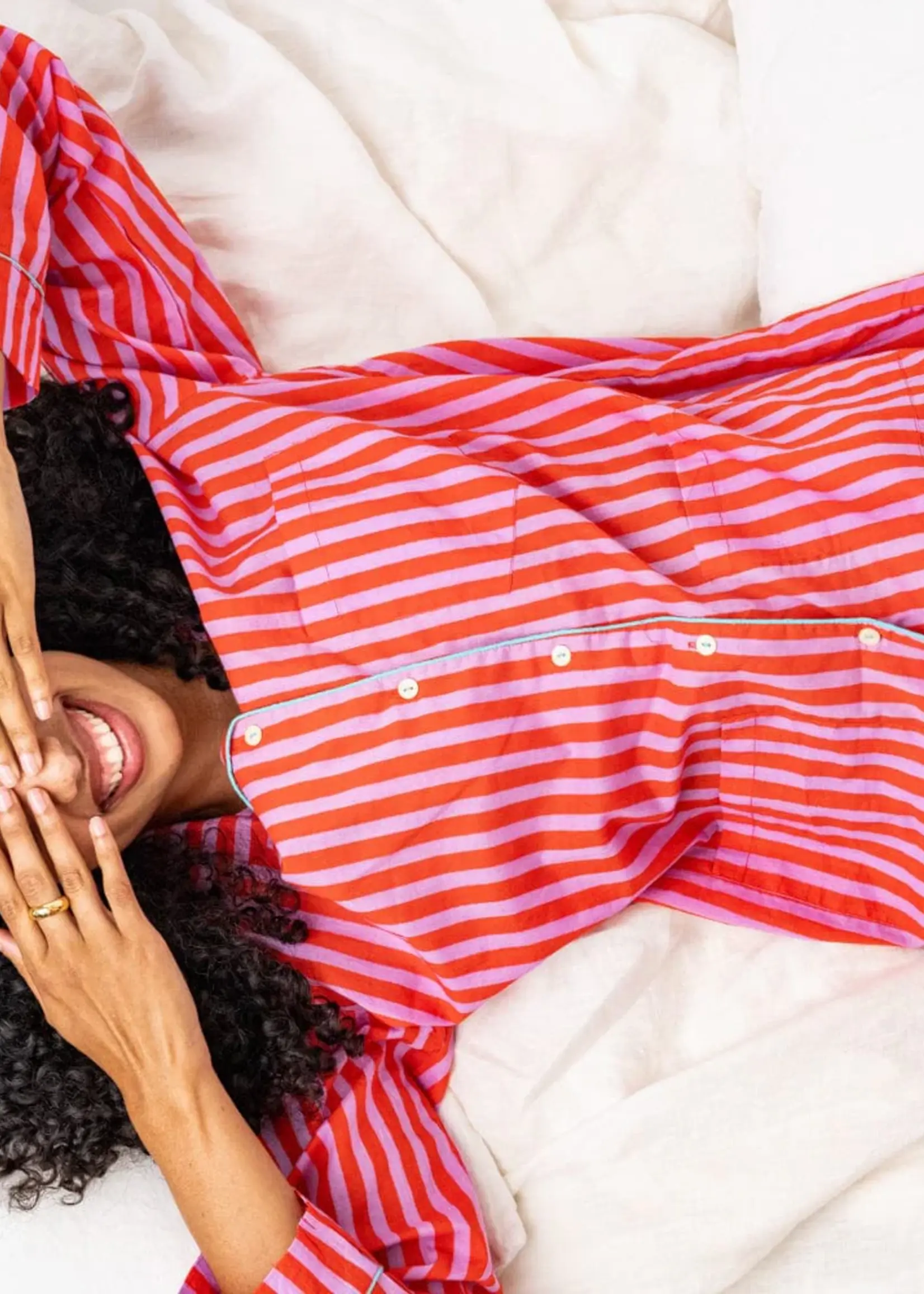 Ink+Alloy Bonnie Pajama Set- Lavender & Poppy