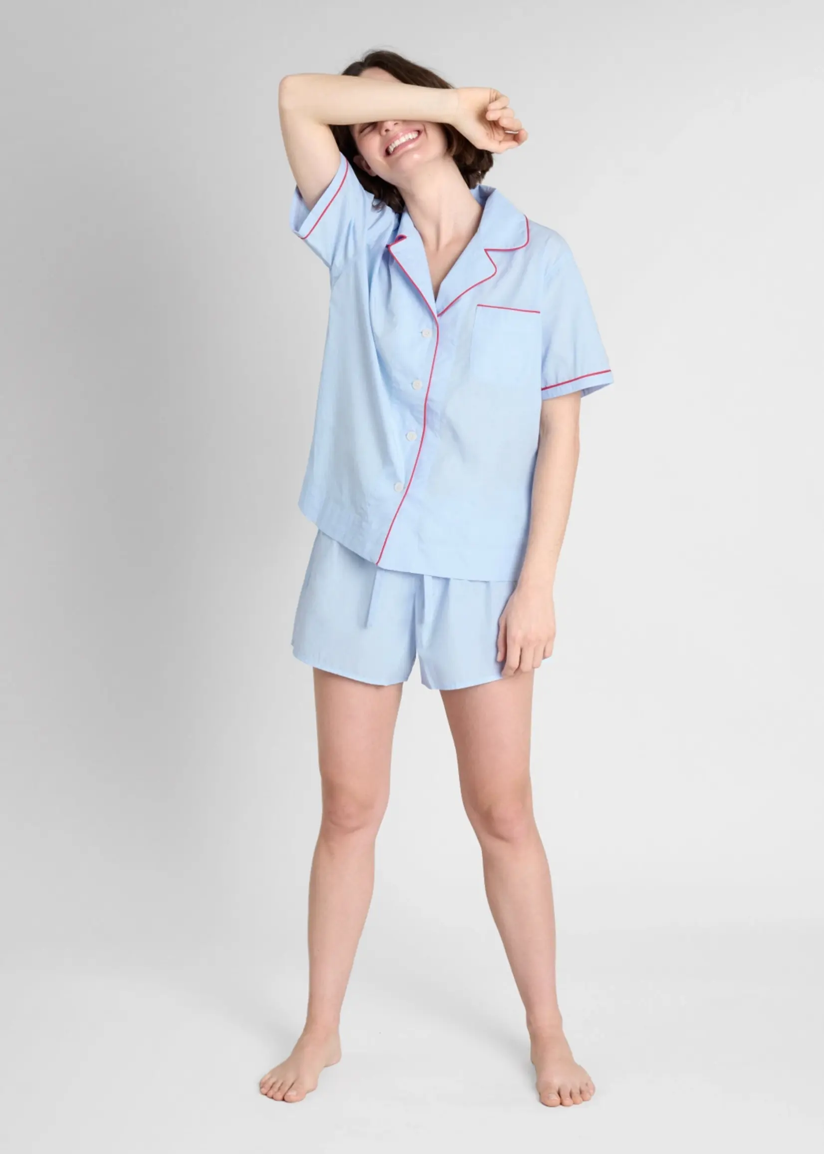 Sleepy Jones Corita Set- Blue End on End