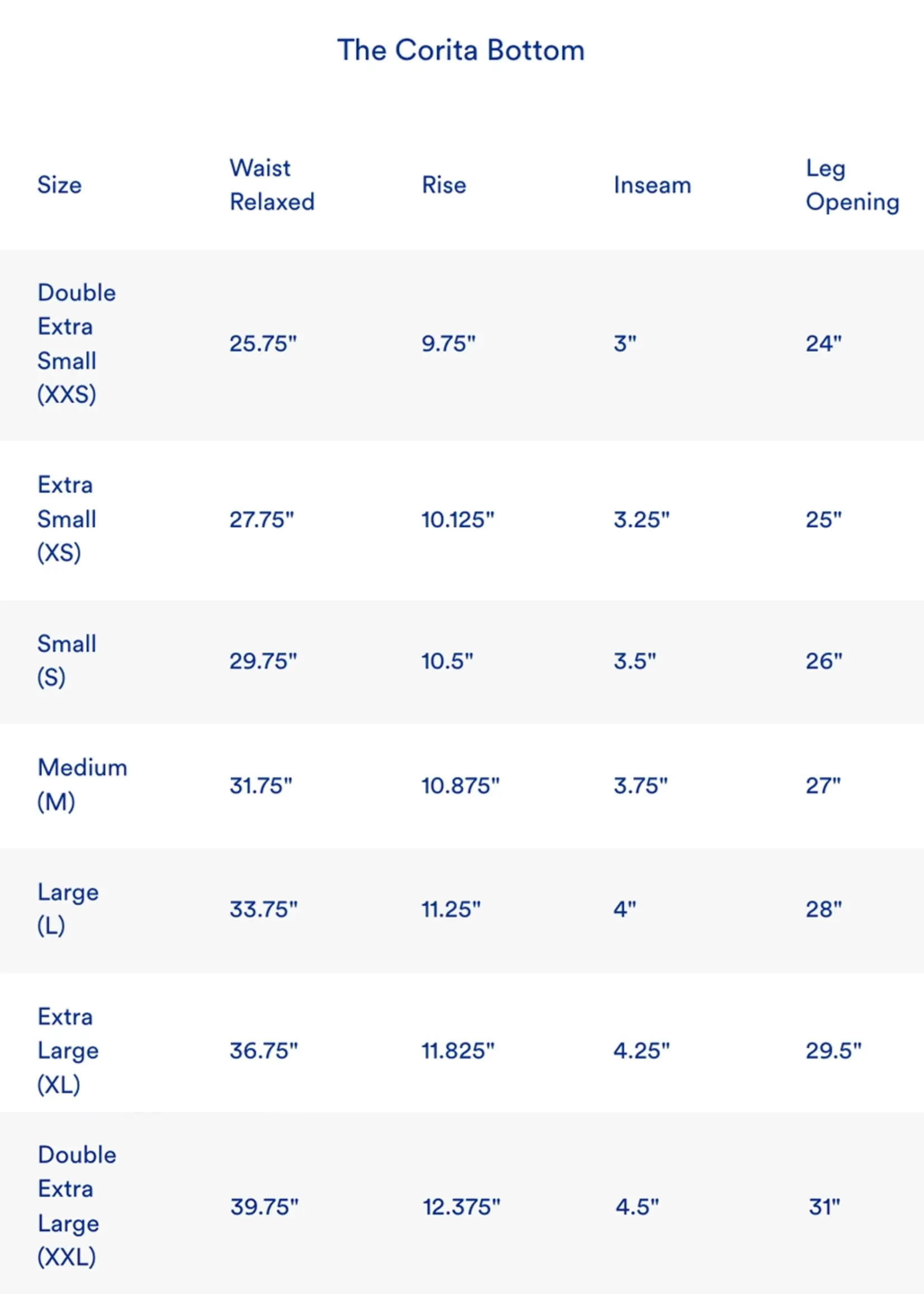 Sleepy Jones Corita Set- Blue End on End