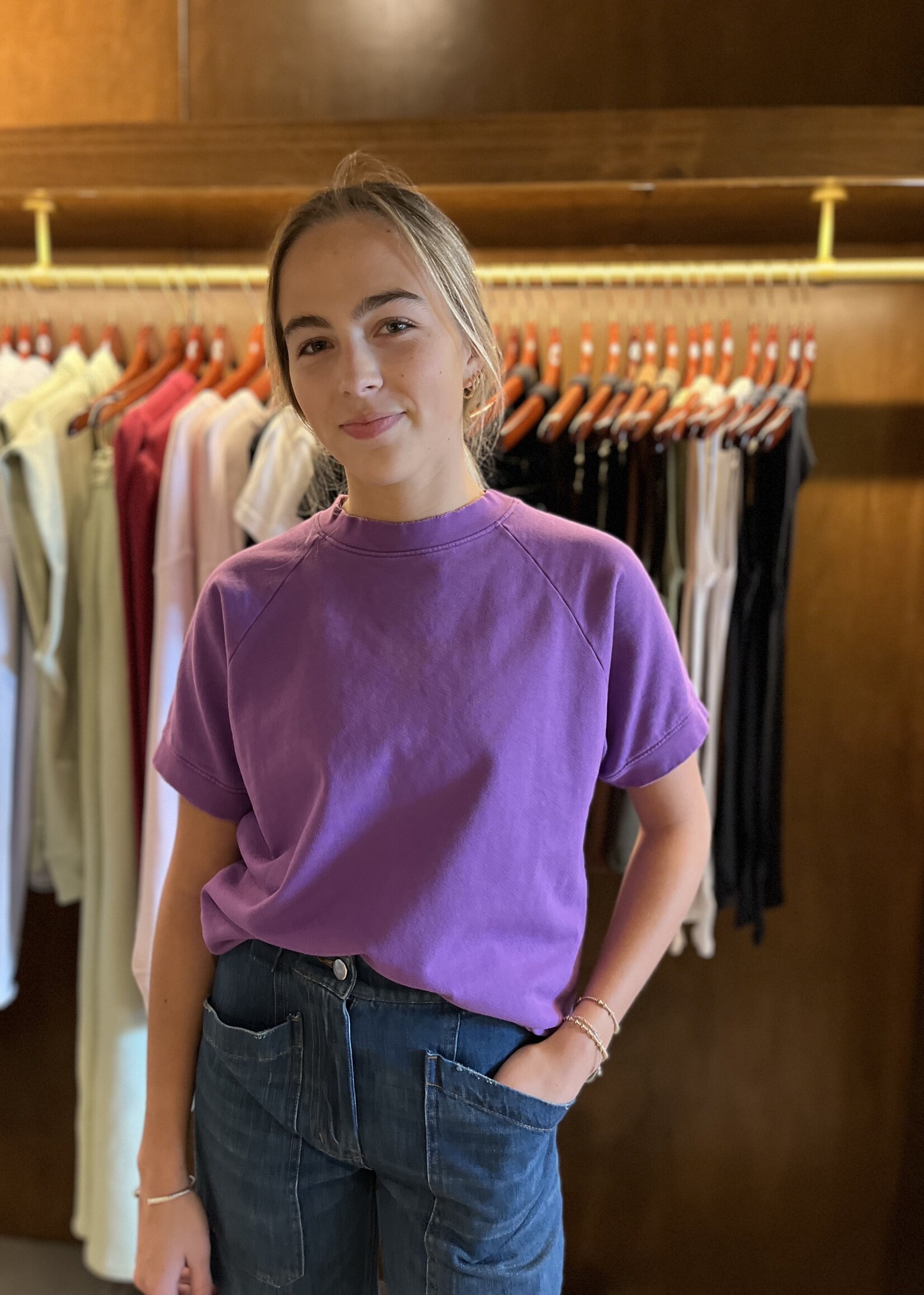 Rachel Comey Billi Sweatshirt- Orchid