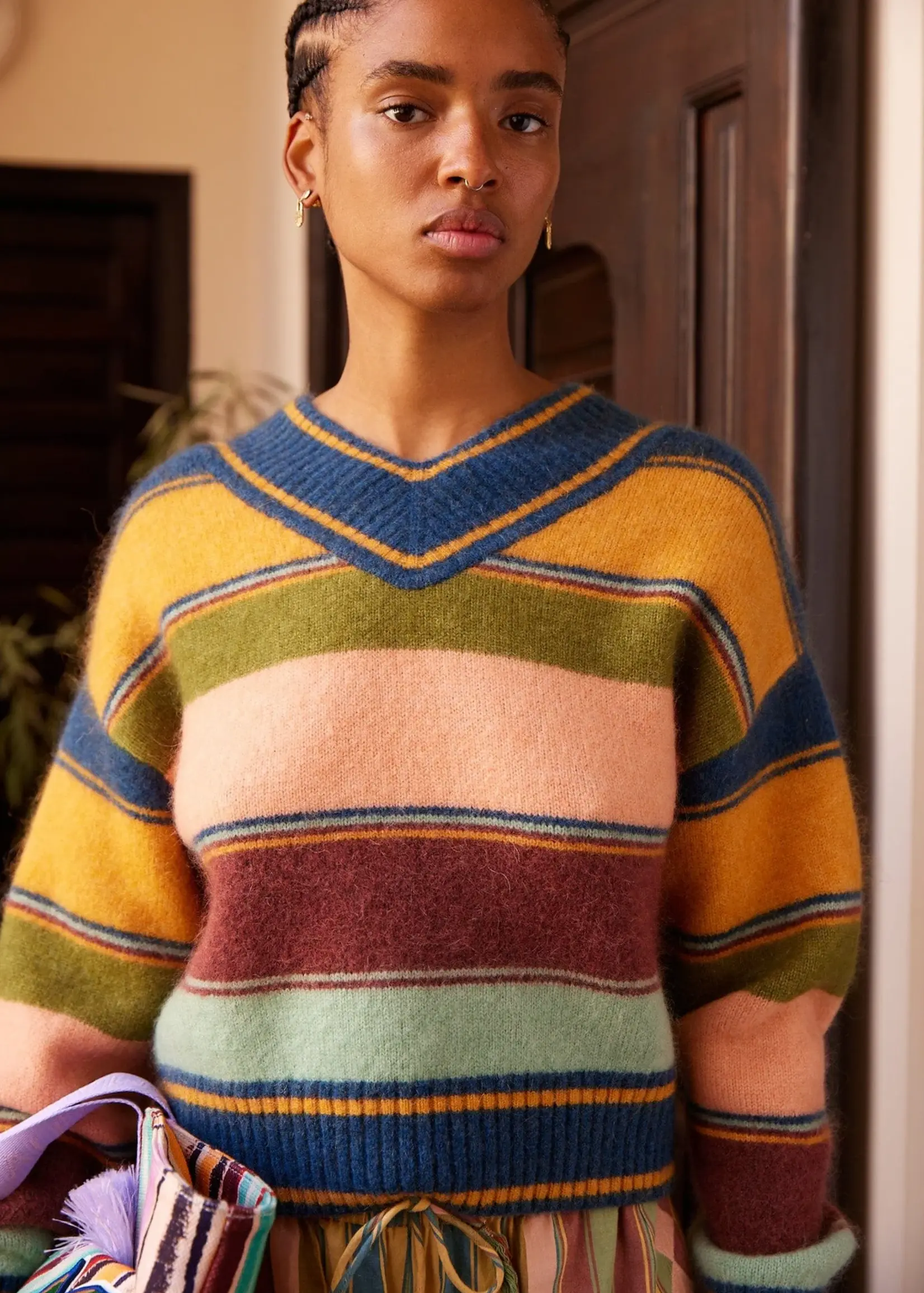 Alemais Dusk V-Neck Knit