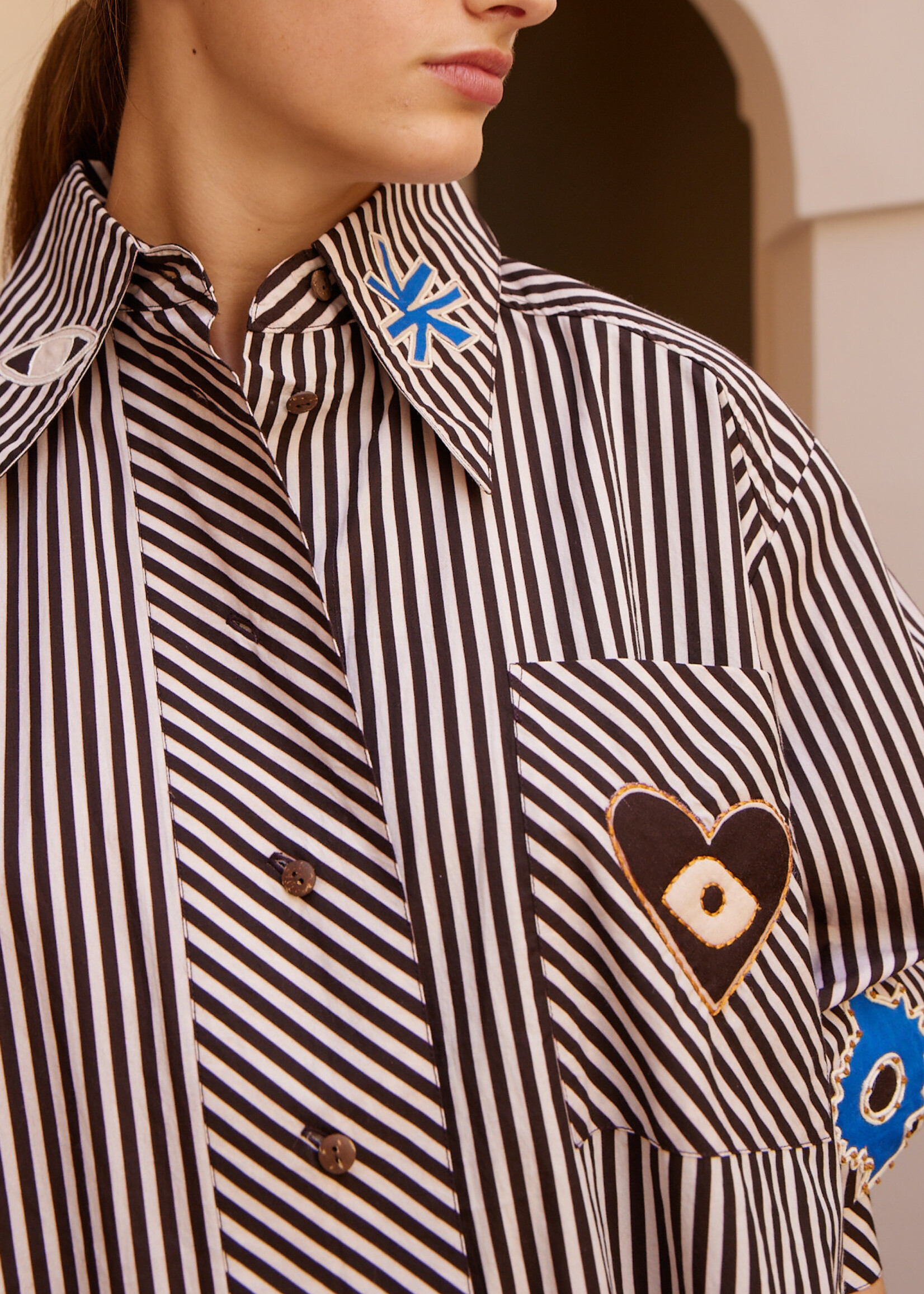 Alemais Sirocco Embroidered Shirt