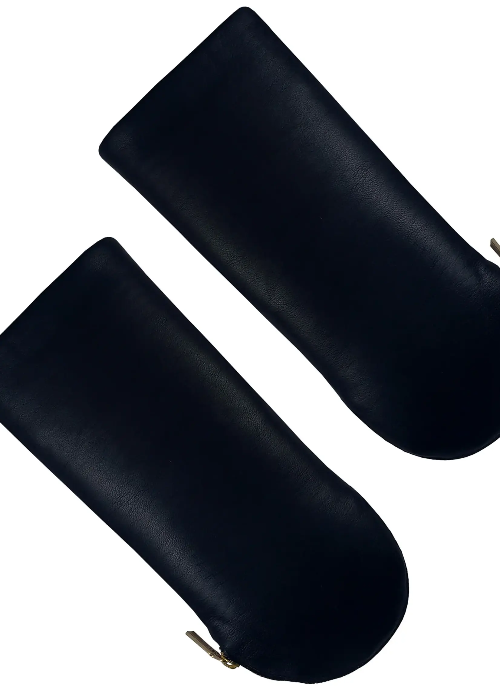 ARISTIDE A136- BLACK/TAUPE- Lambskin & Rabbit Fur