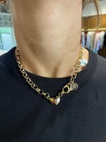 Jane Win Jewelry A Little Bit of LOVE Rolo Chain