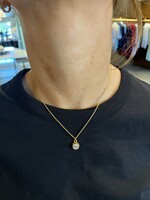 HART Jewelry Dainty Chain w Bezel Charm