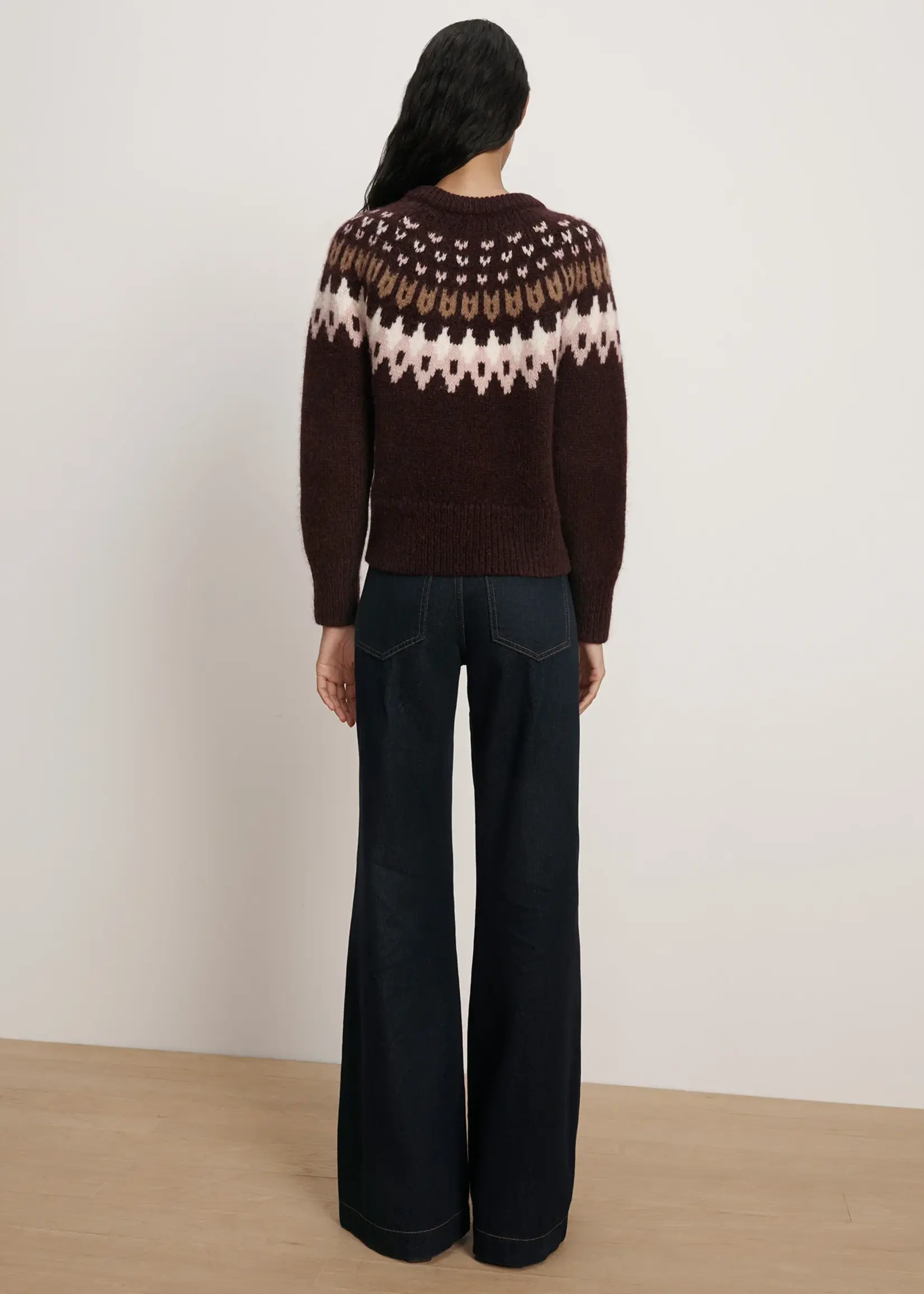 Veronica Beard Anne Fairisle Pullover