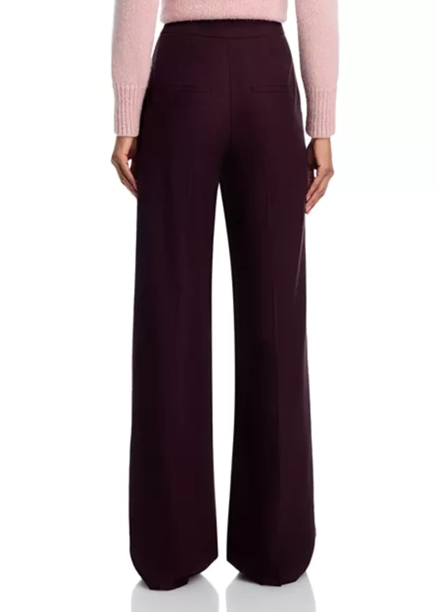 Veronica Beard Tonelli Pant- Dark Currant Melange
