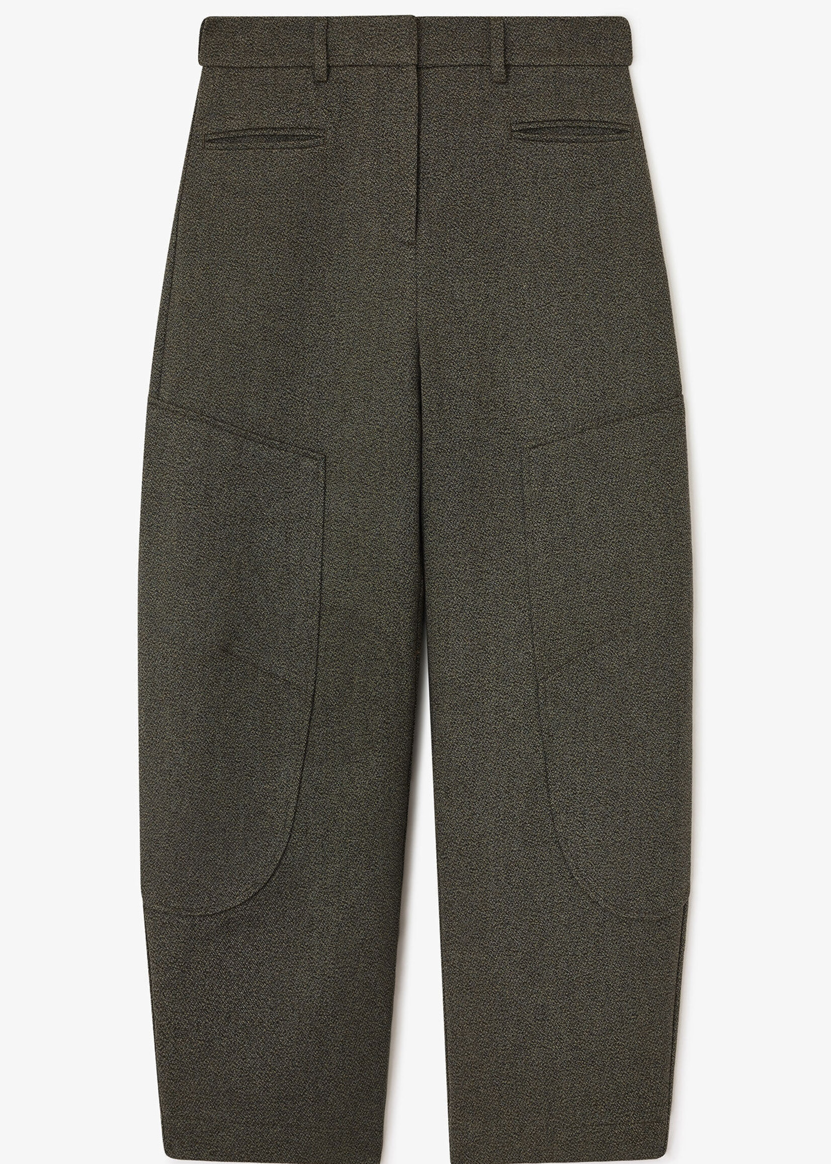 GANNI Mouline Suiting Curved Pants