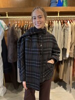 Veronica Beard Martine Dickey Coat w Scarf