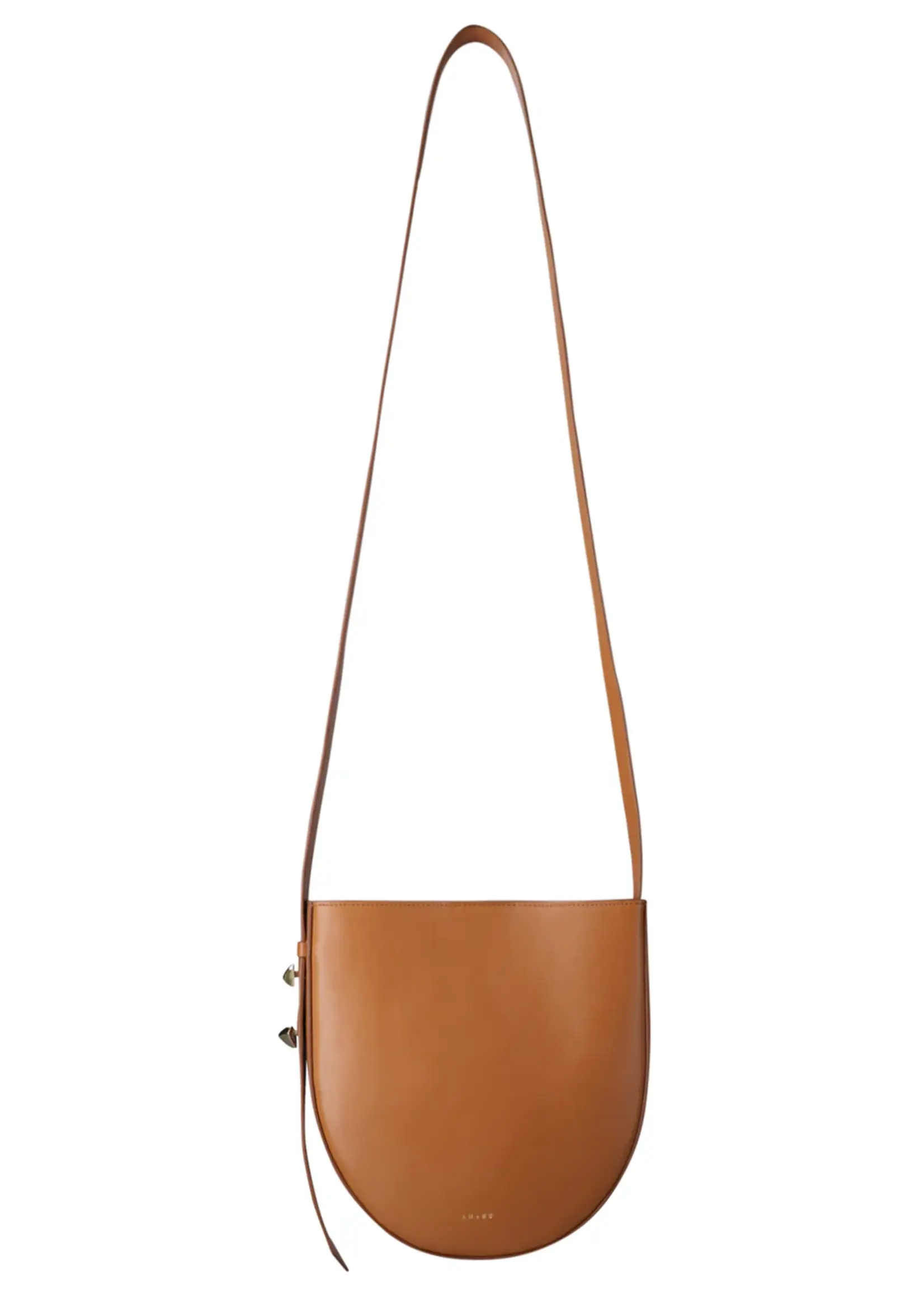 Amanu The Nigeria Bag- Cognac Leather