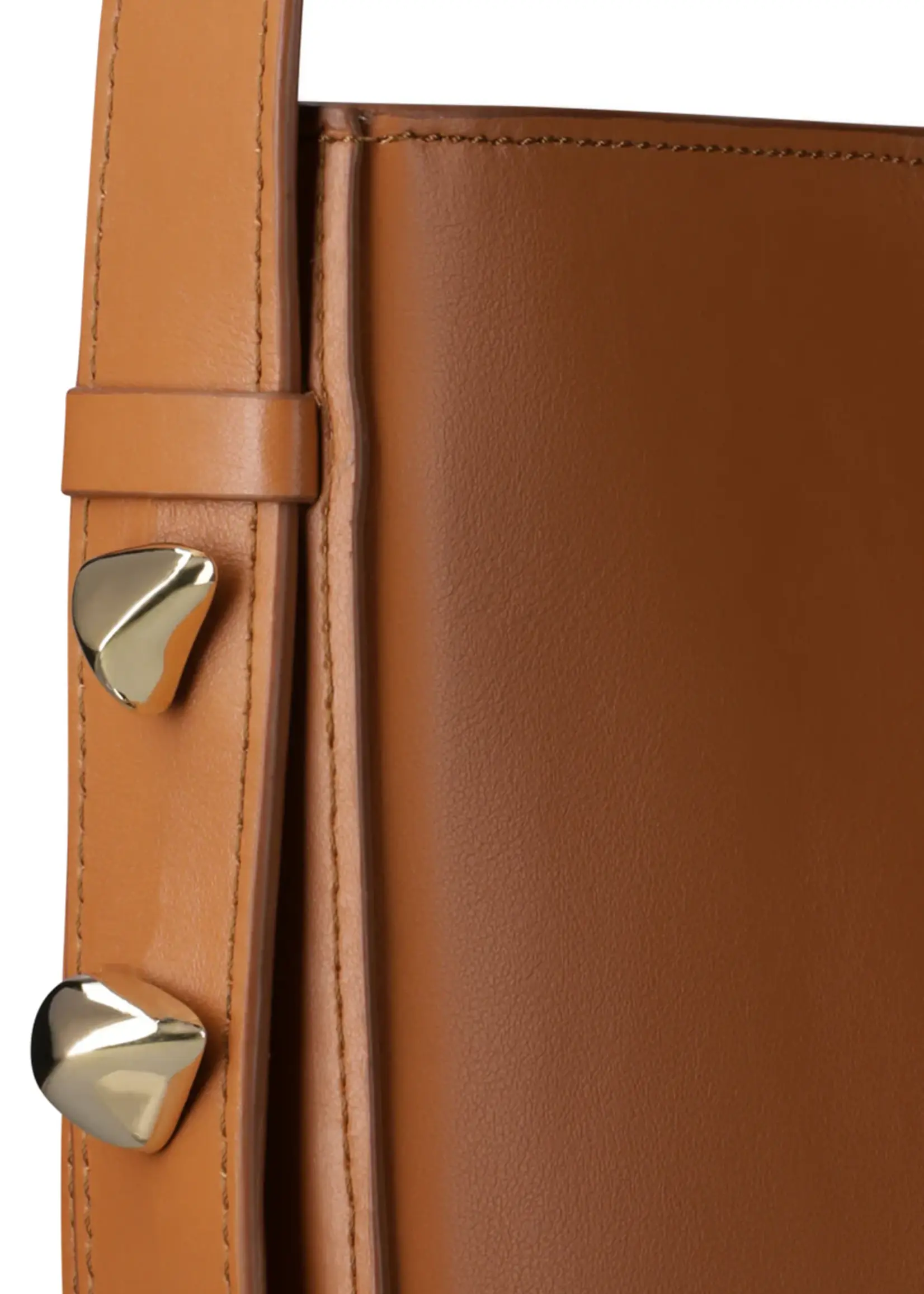 Amanu The Nigeria Bag- Cognac Leather