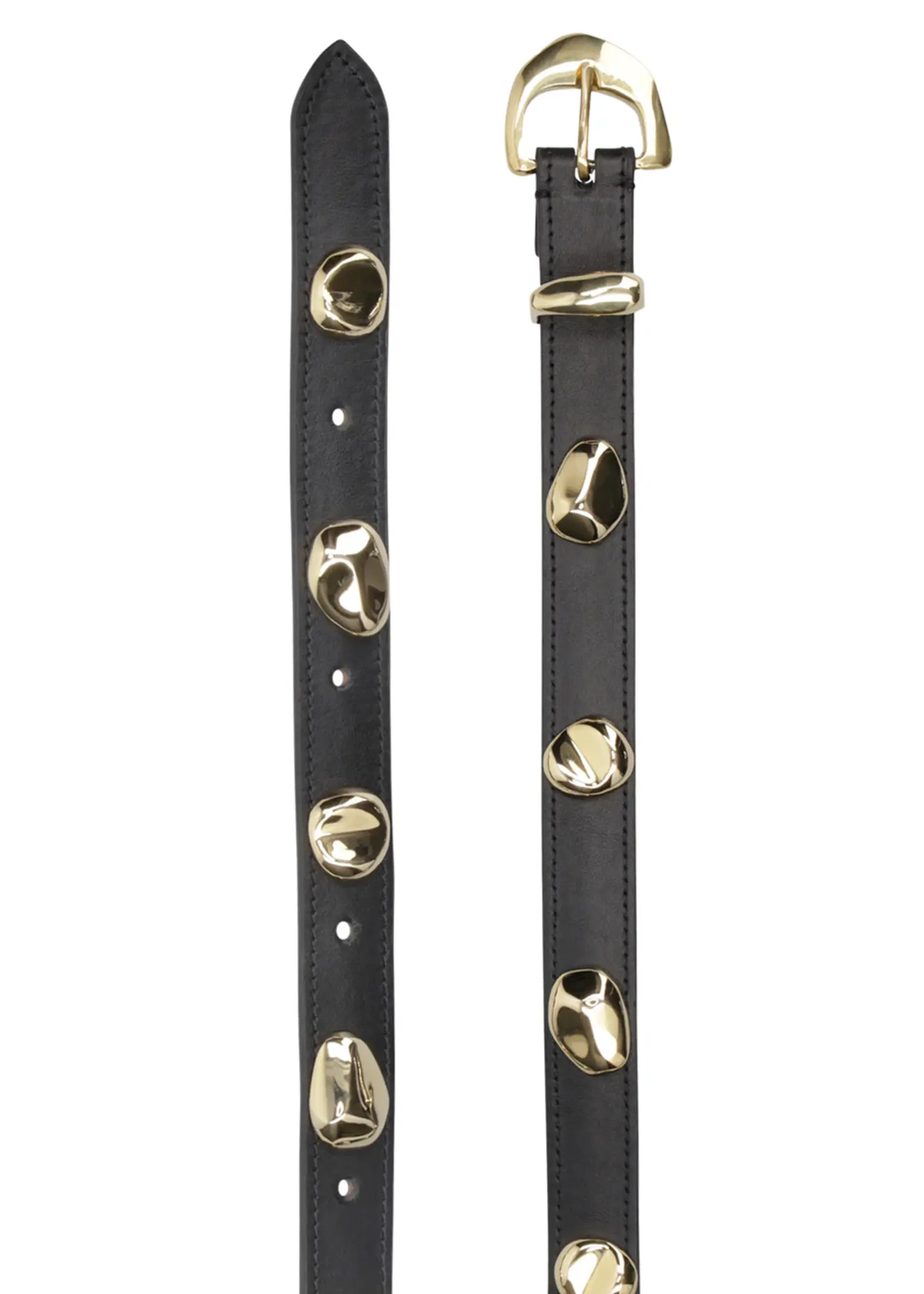 Amanu The Vaal Belt- Black Leather