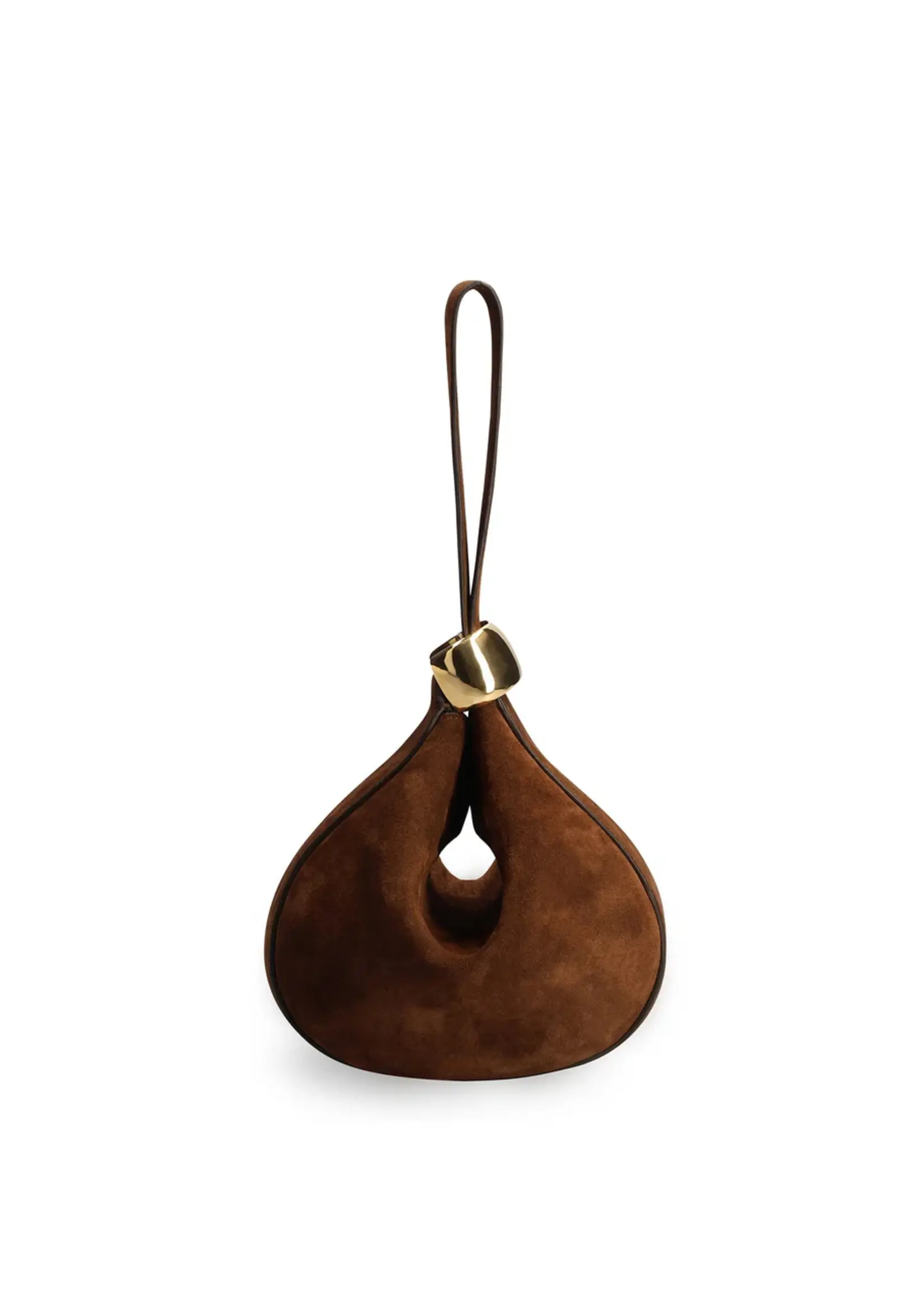 Amanu The Zambia Bag- Chocolate Suede