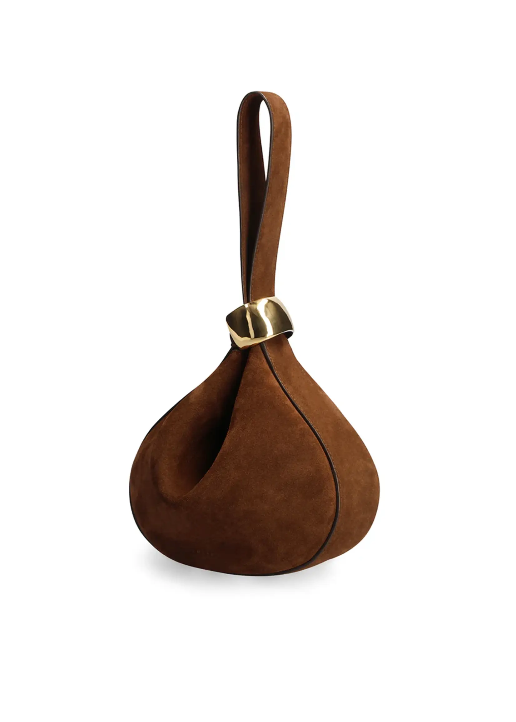 Amanu The Zambia Bag- Chocolate Suede